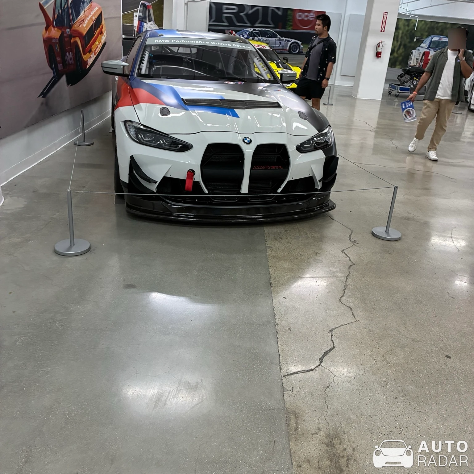 BMW M4 F82 GT3 spotted in Los Angeles