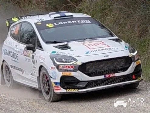 Ford Fiesta Rally2 spotted in Radicofani