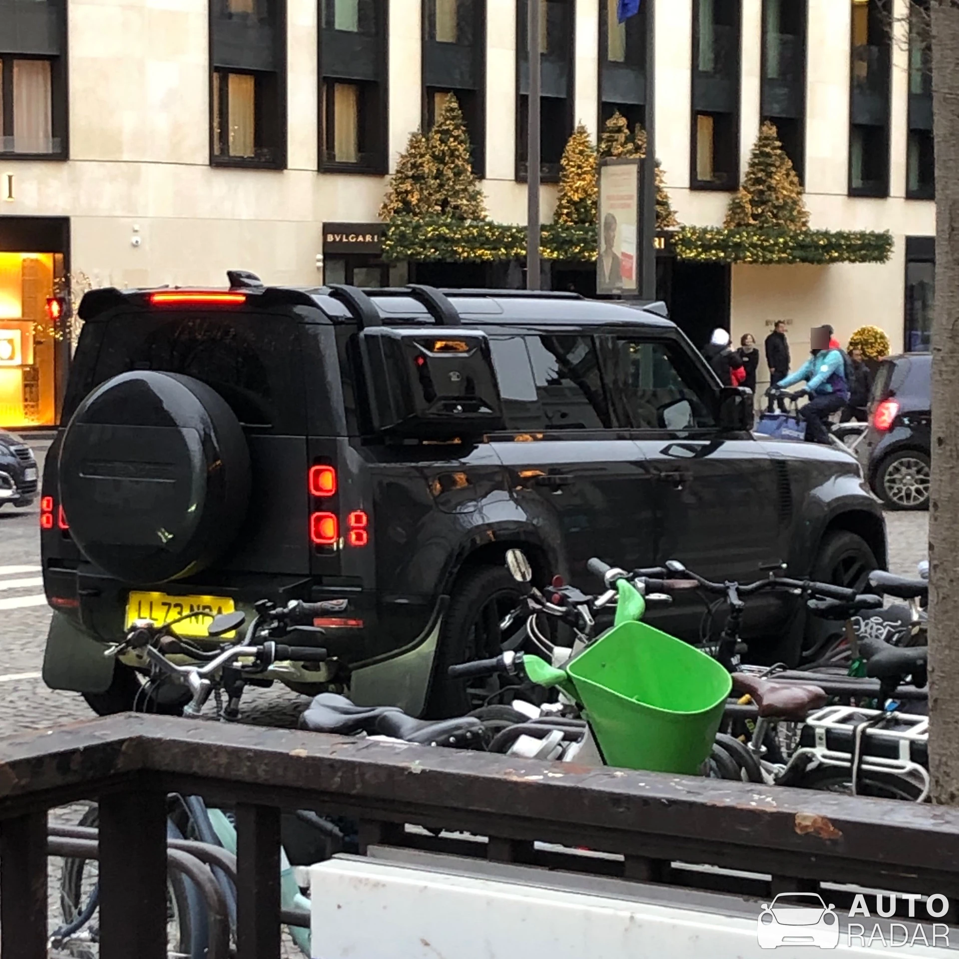 Land Rover Defender spotted in Paris, France