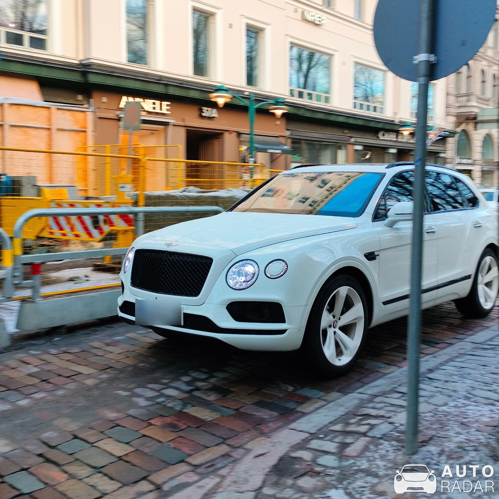Bentley Bentayga spotted in Helsinki, Finland