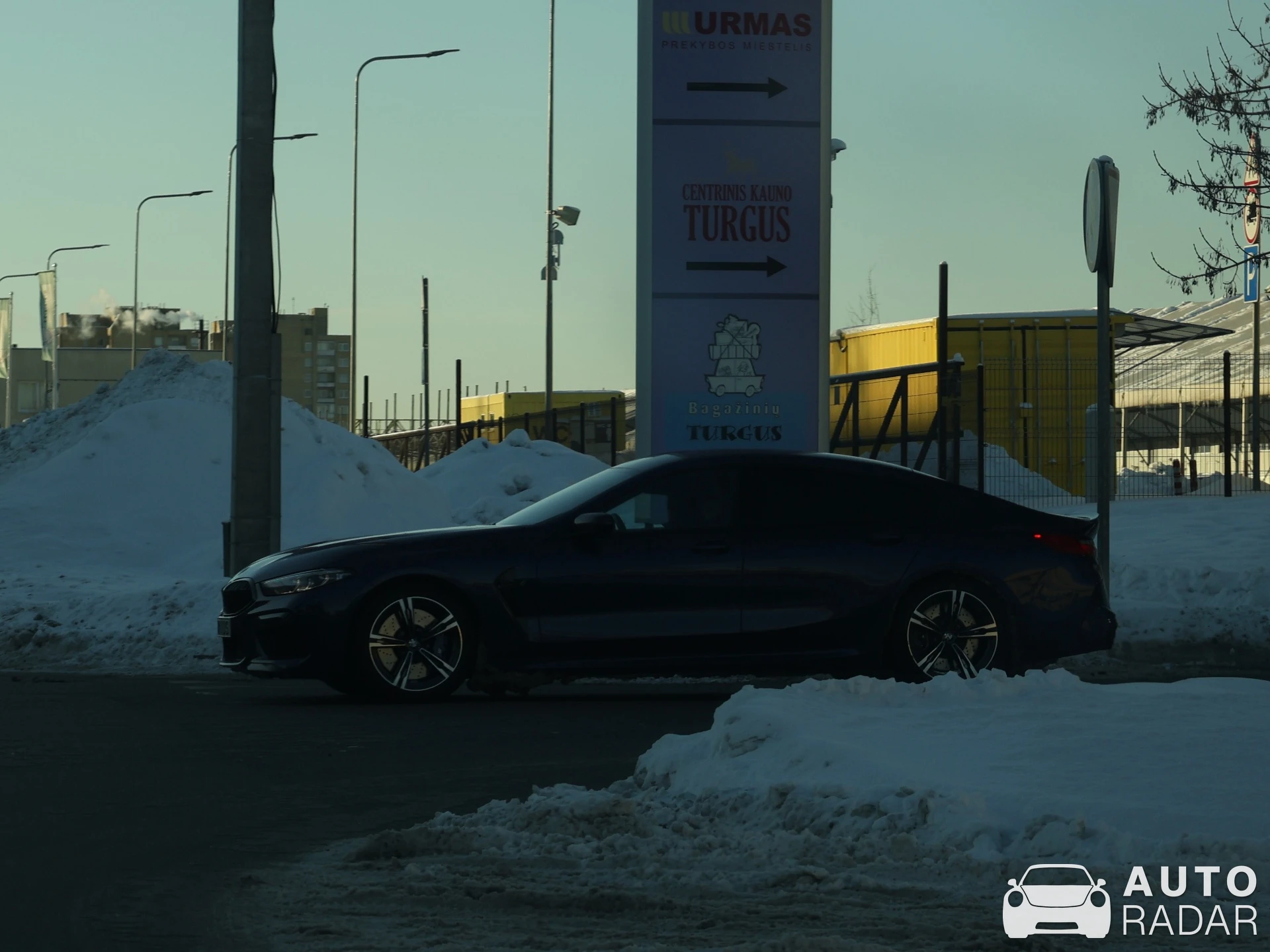 BMW M8 F93 Gran Coupé Competition spotted in Kaunas, Lithuania