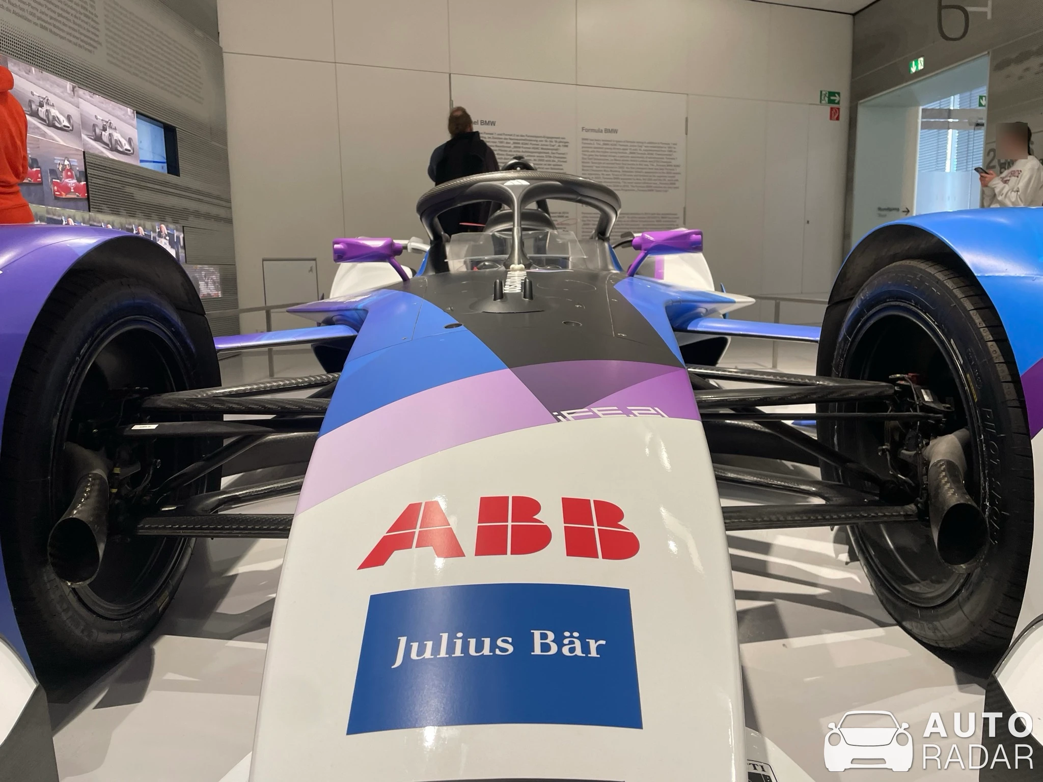 BMW iFE.21 Formula E Gen2 spotted in München