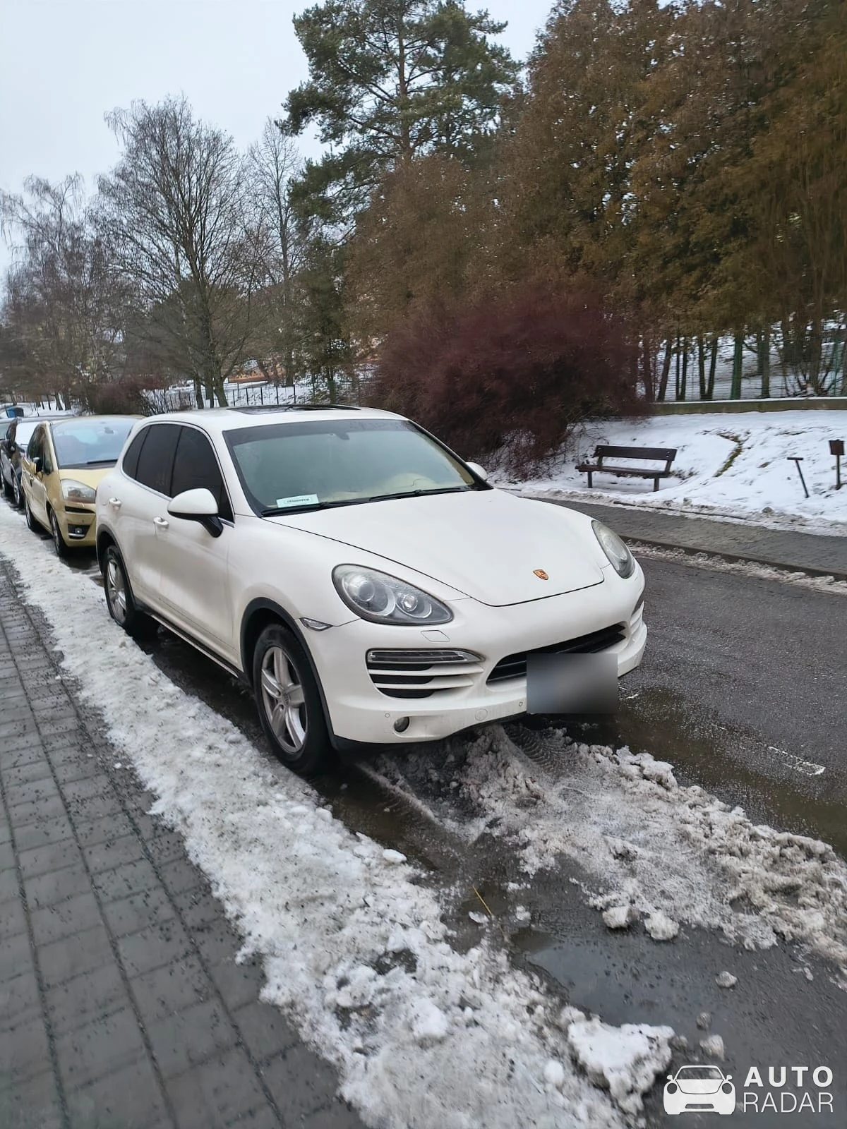 Porsche Cayenne spotted in Třebíč, Czech Republic