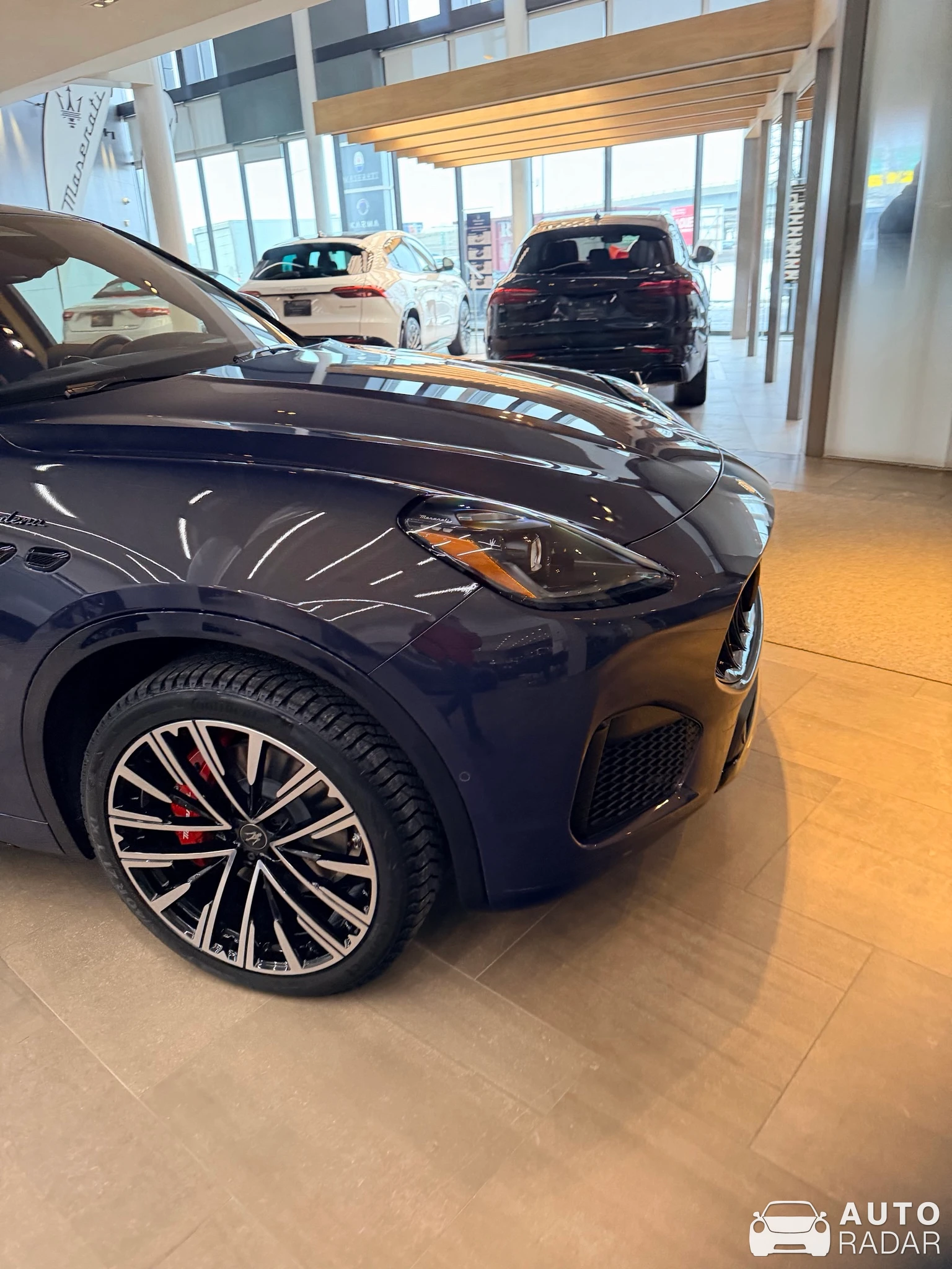 Maserati Grecale Modena spotted in Mont-Royal, Canada