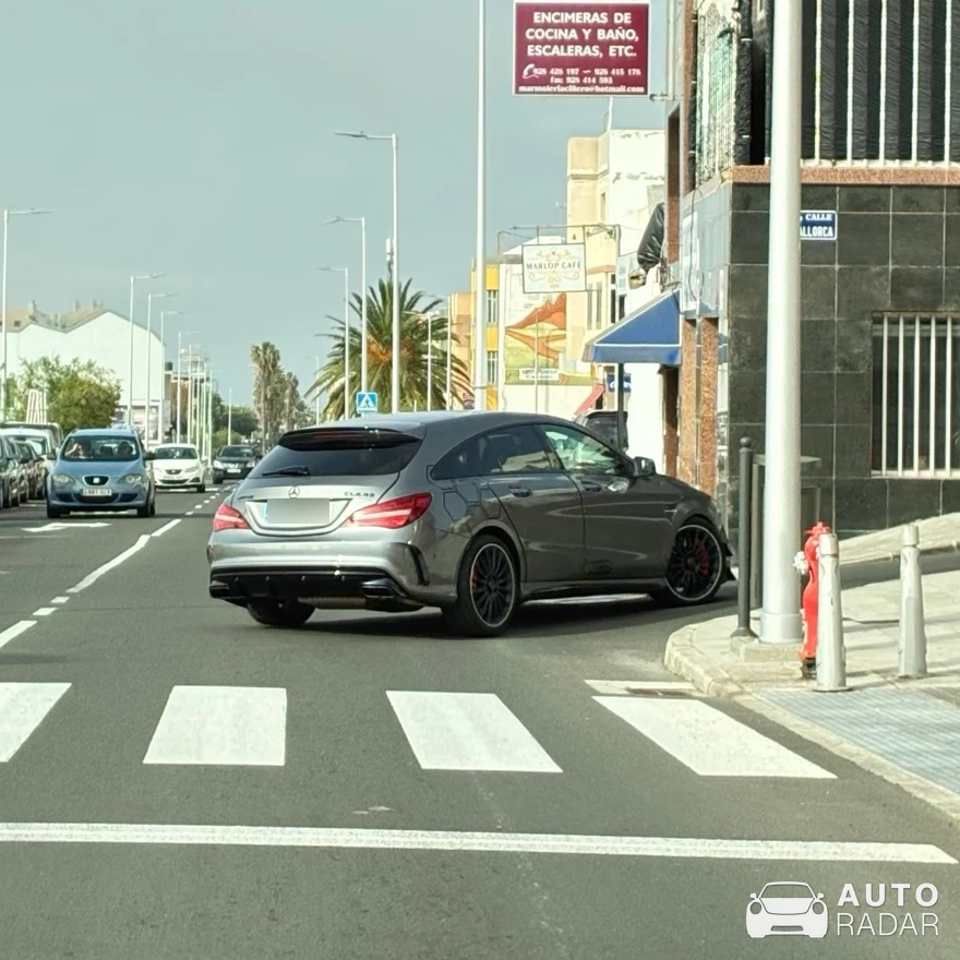 Mercedes-AMG CLA 45 Shooting Brake X117 spotted in Las Palmas de Gran Canaria