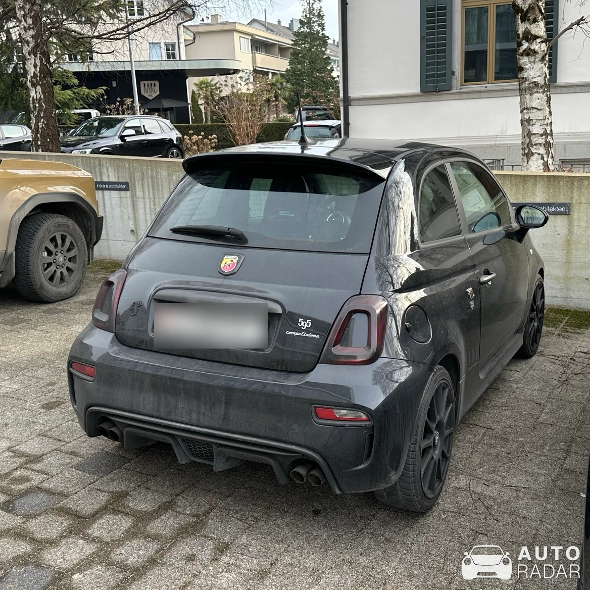 Abarth 595 Competizione spotted in Rapperswil-Jona, Schweiz