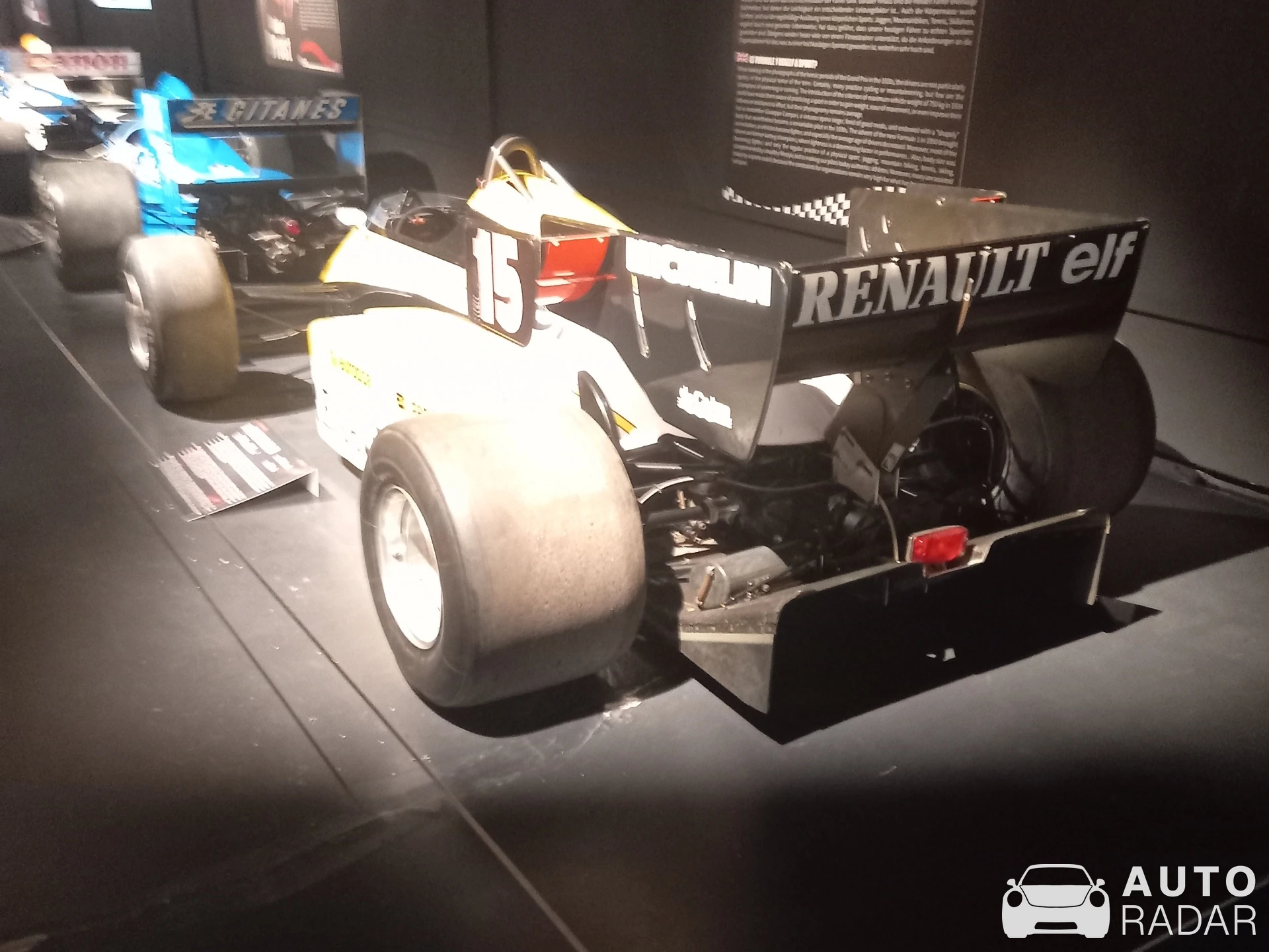 Renault RE30B spotted in Mulhouse
