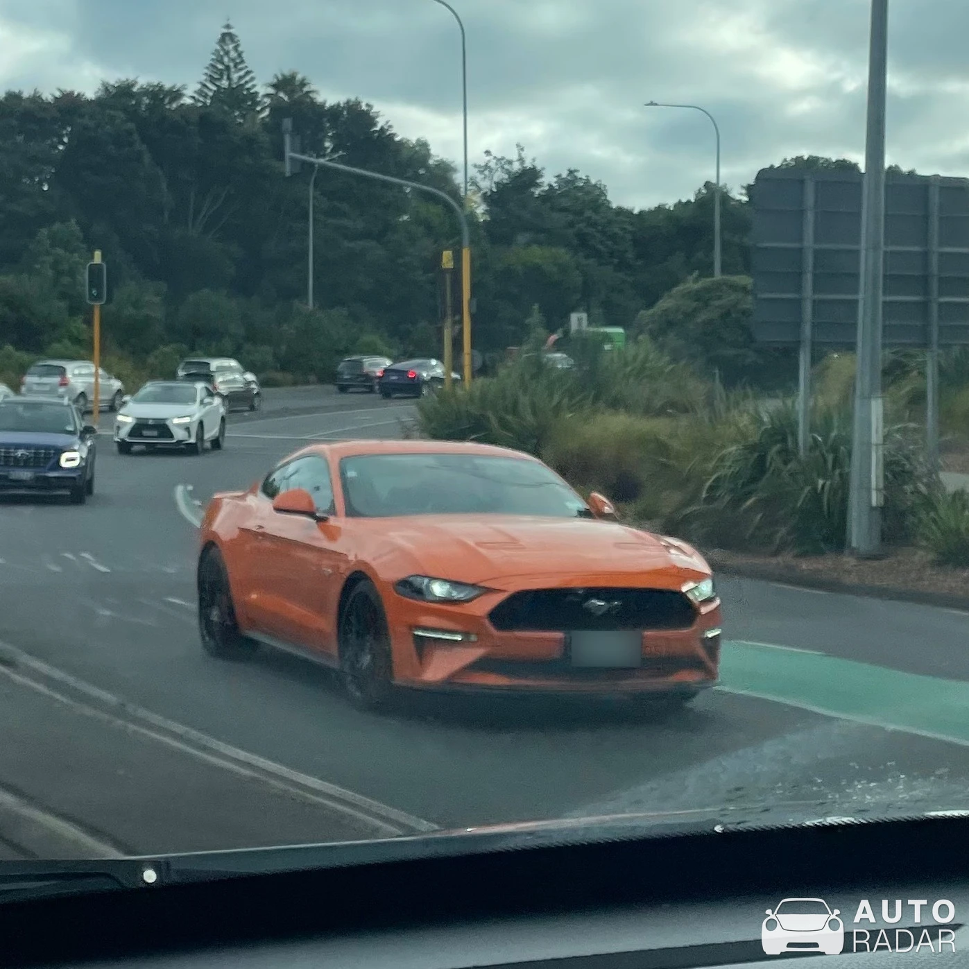 Ford Mustang GT spotted in Auckland, New Zealand