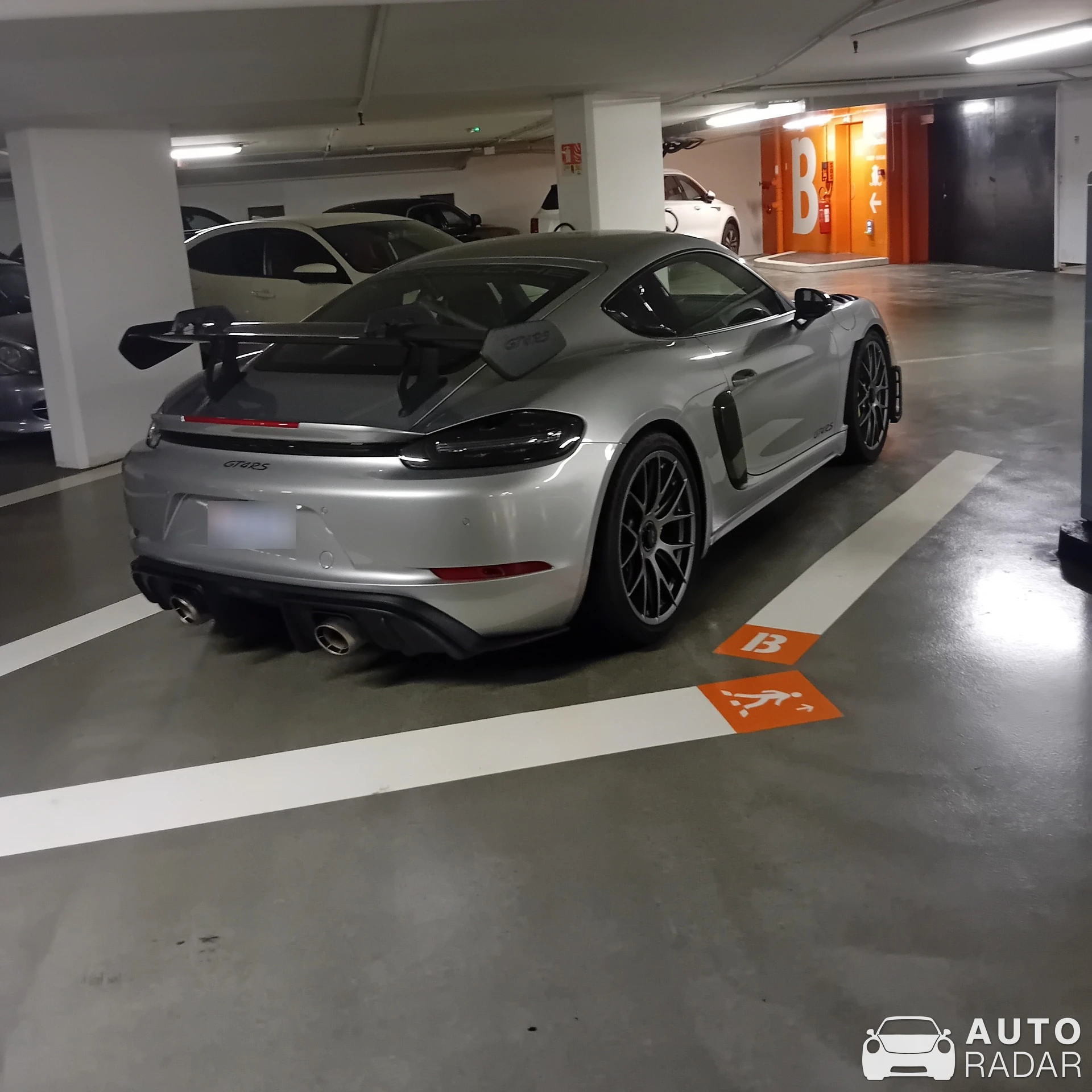 Porsche 718 Cayman GT4 RS spotted in , Monaco