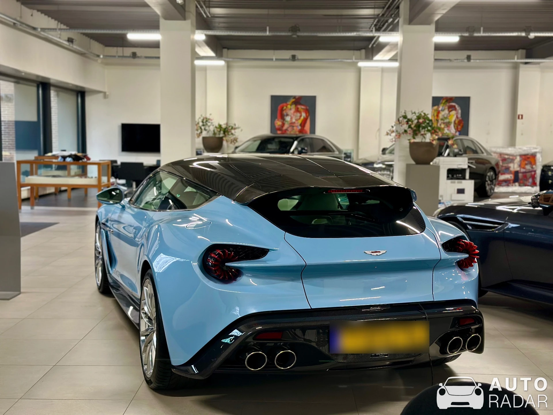Aston Martin Vanquish Zagato Shooting Brake spotted in Eindhoven