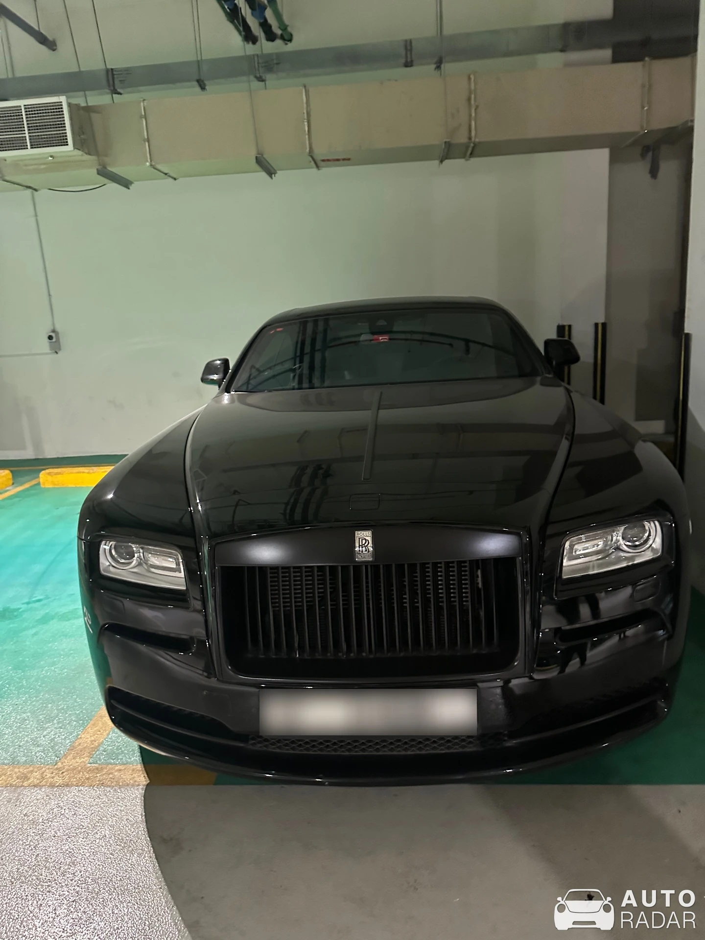 Rolls-Royce Wraith spotted in Dubai, United Arab Emirates