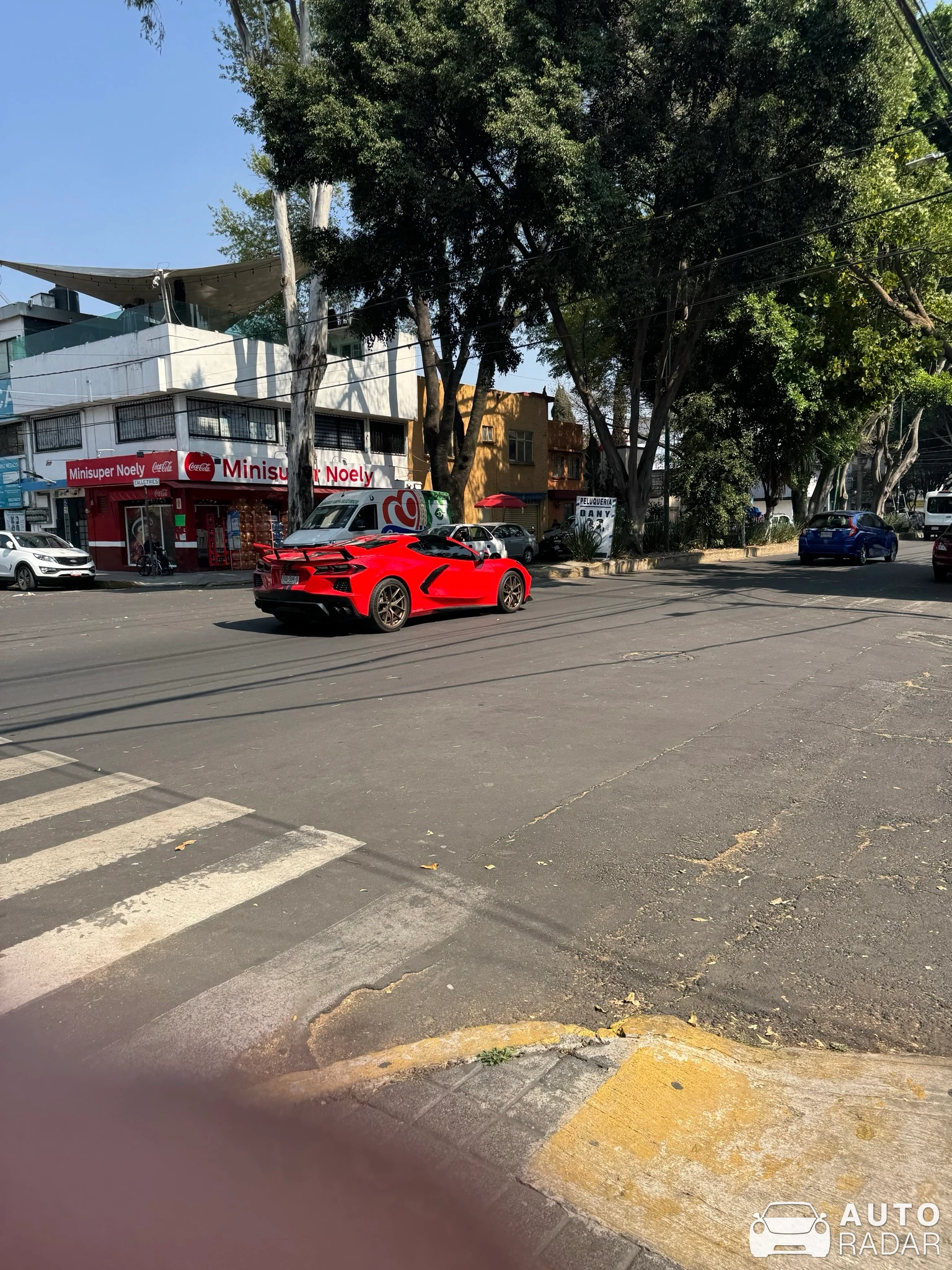 Chevrolet Corvette C8 Z06 spotted in Ciudad de México, México