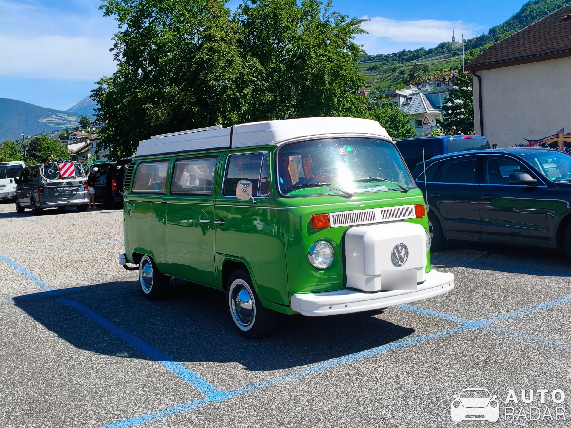 Volkswagen Transporter T2 spotted in Bressanone, Italy