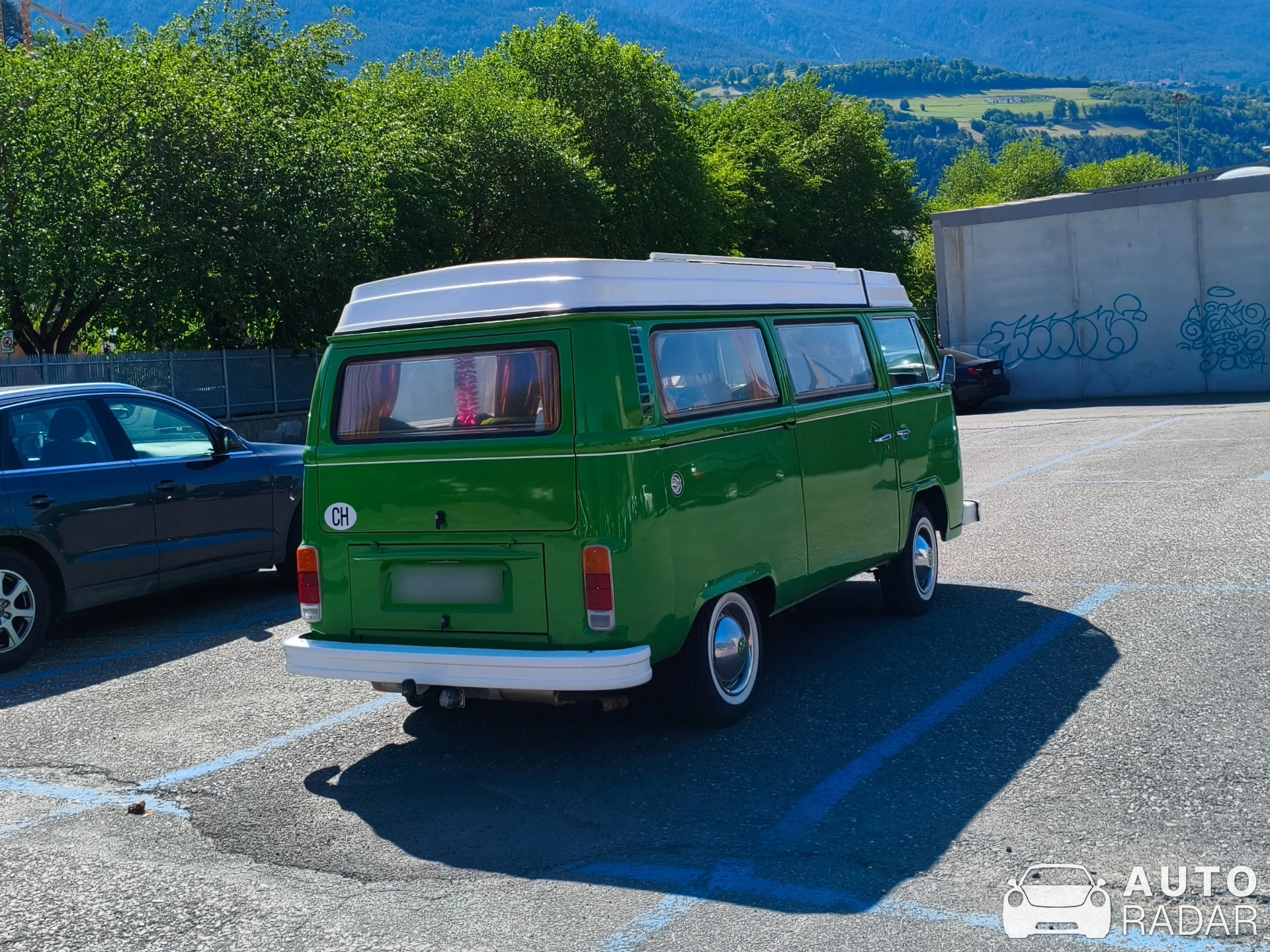 Volkswagen Transporter T2 spotted in Bressanone