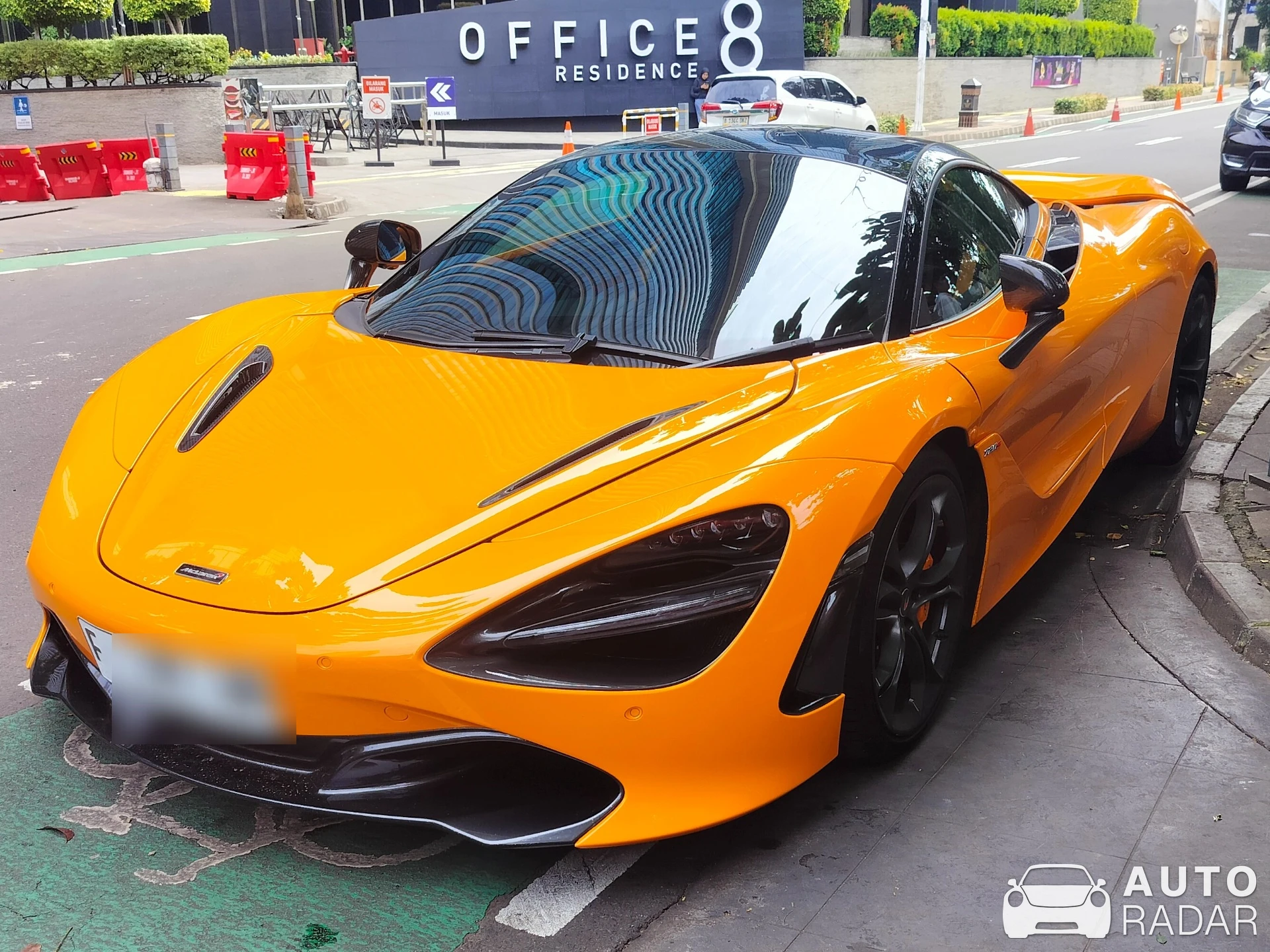 McLaren 720S spotted in South Jakarta City, Indonesia