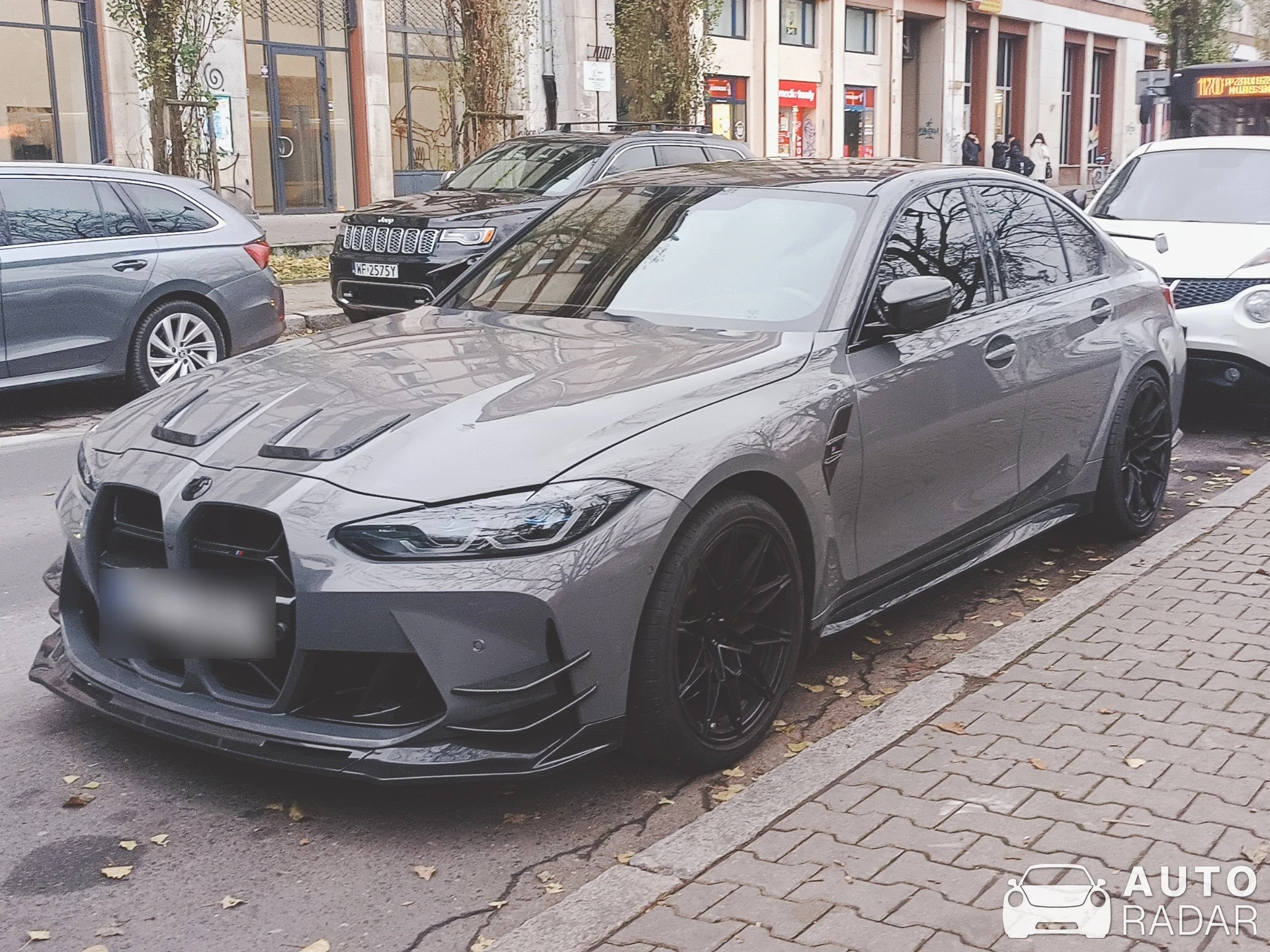 BMW M3 G80 Sedan Competition spotted in Warszawa, Poland