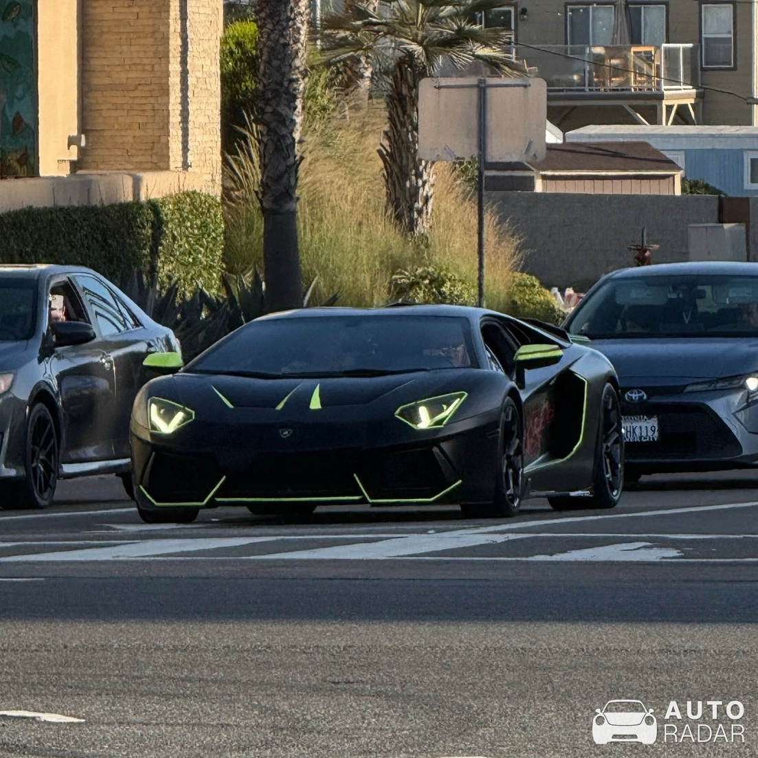 Lamborghini Aventador LP700-4 DMC Edizione GT Limited spotted in Huntington Beach