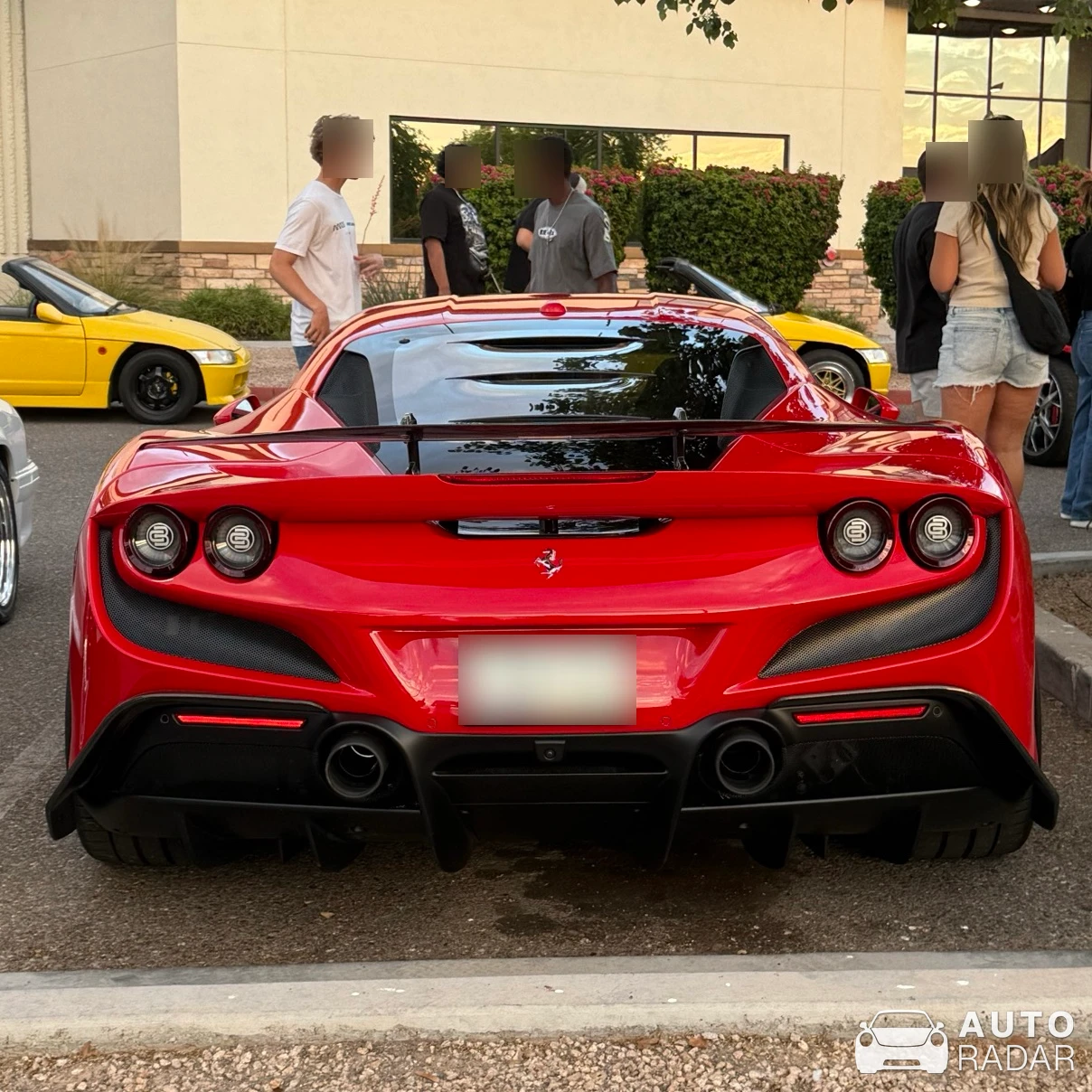 Ferrari F8 Tributo spotted in Chandler