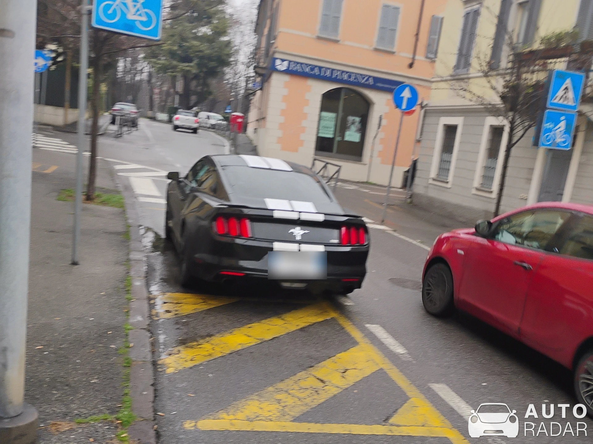Ford Mustang GT spotted in Crema, Italia