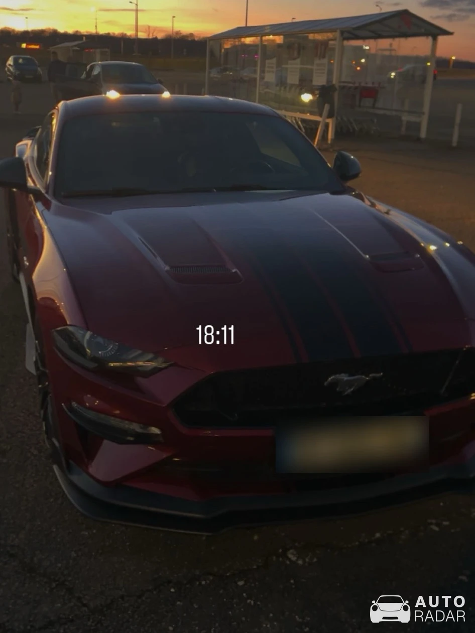 Ford Mustang GT spotted in Sochaux