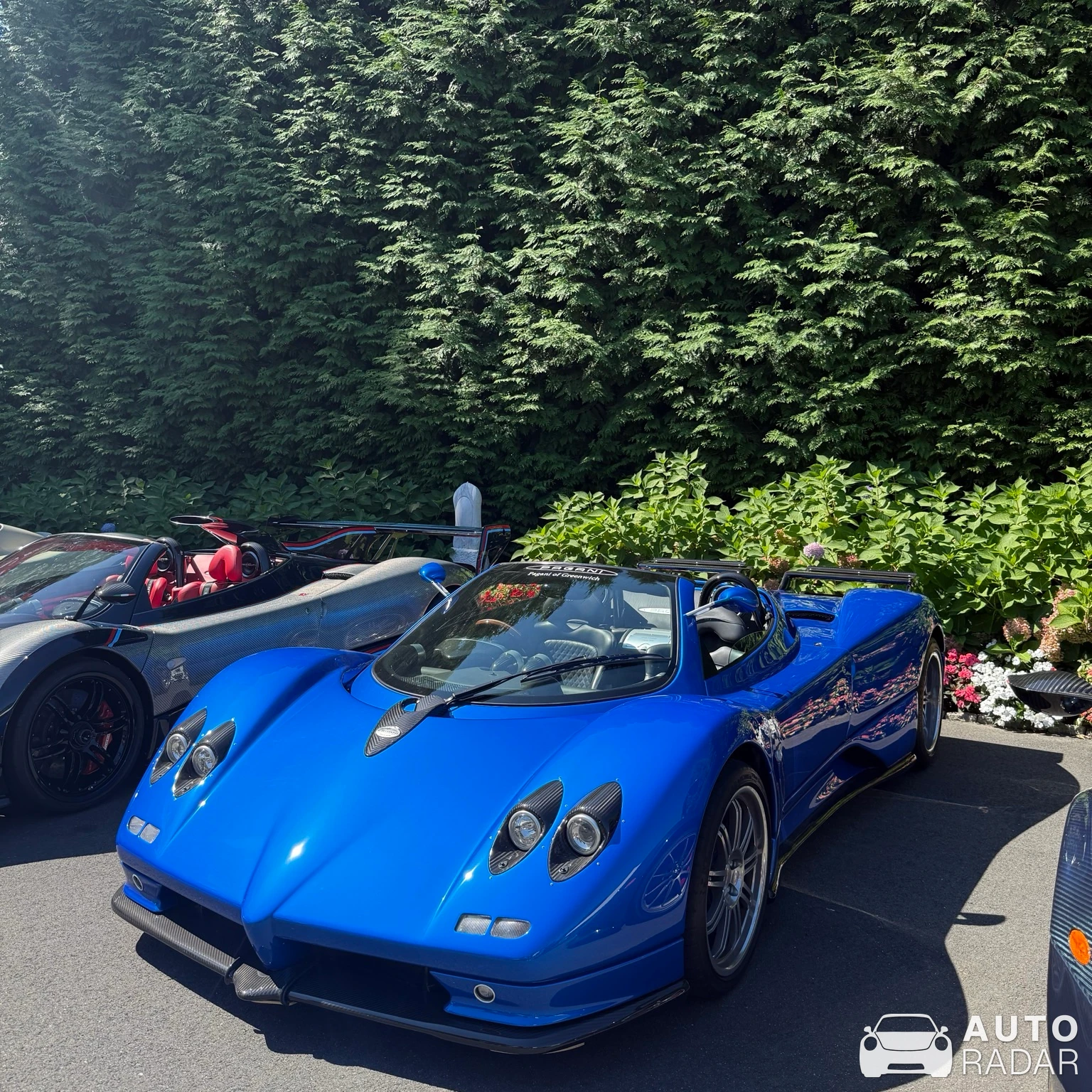 Pagani Zonda F Roadster Clubsport spotted in Rye