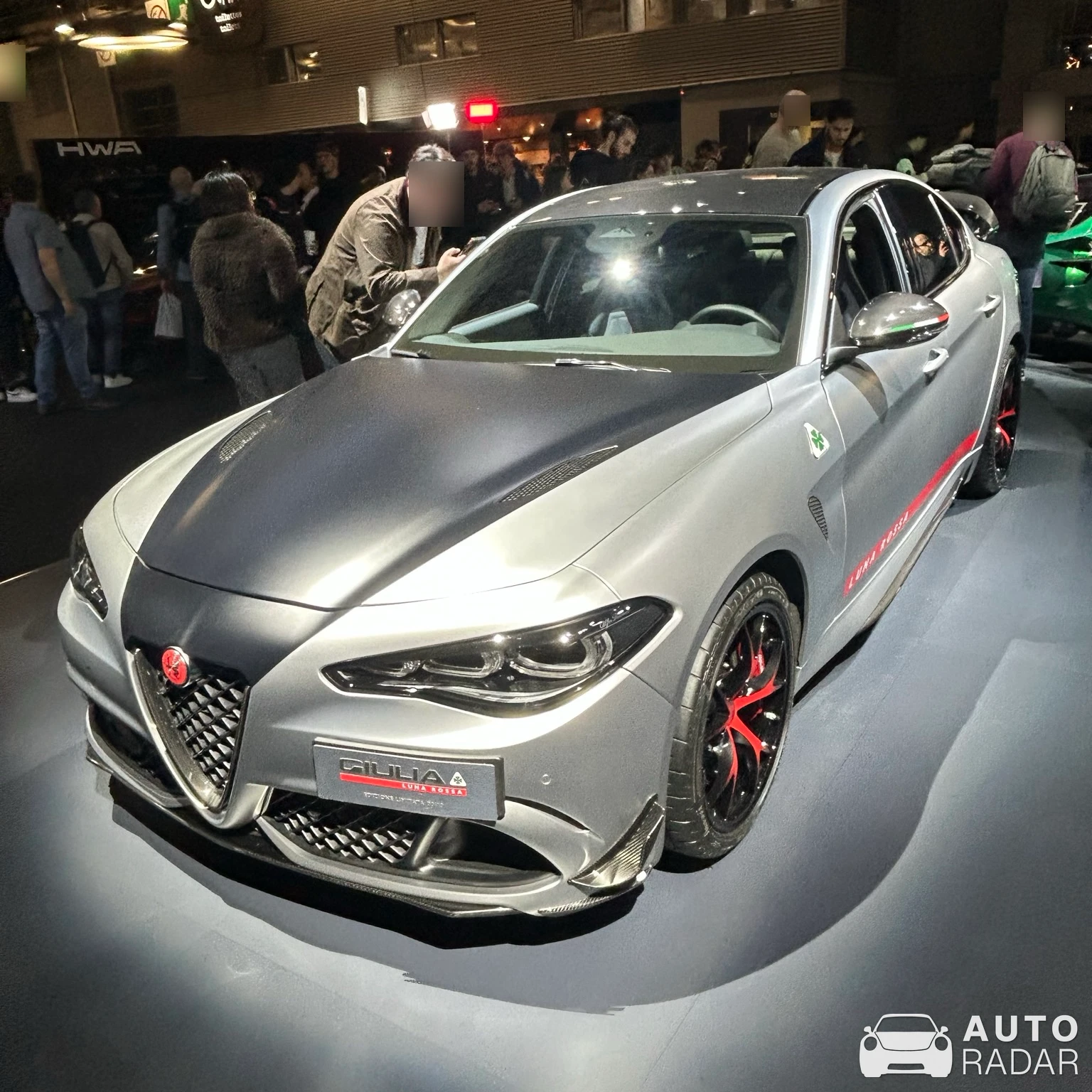 Alfa Romeo Giulia Quadrifoglio Alfa Romeo Racing Limited Edition spotted in Paris