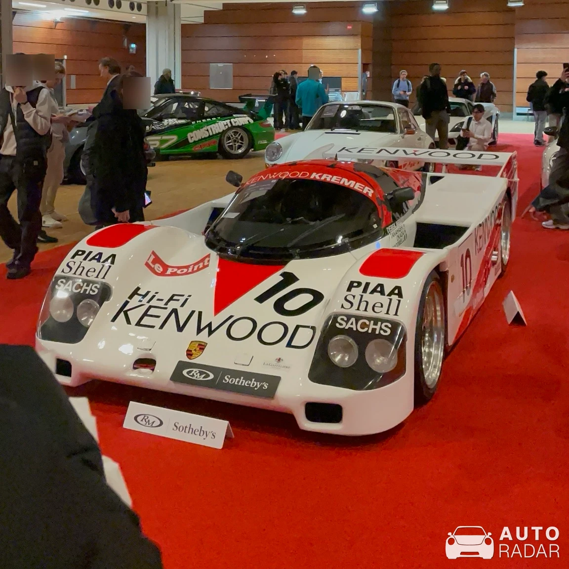 Porsche 962C spotted in Paris, France