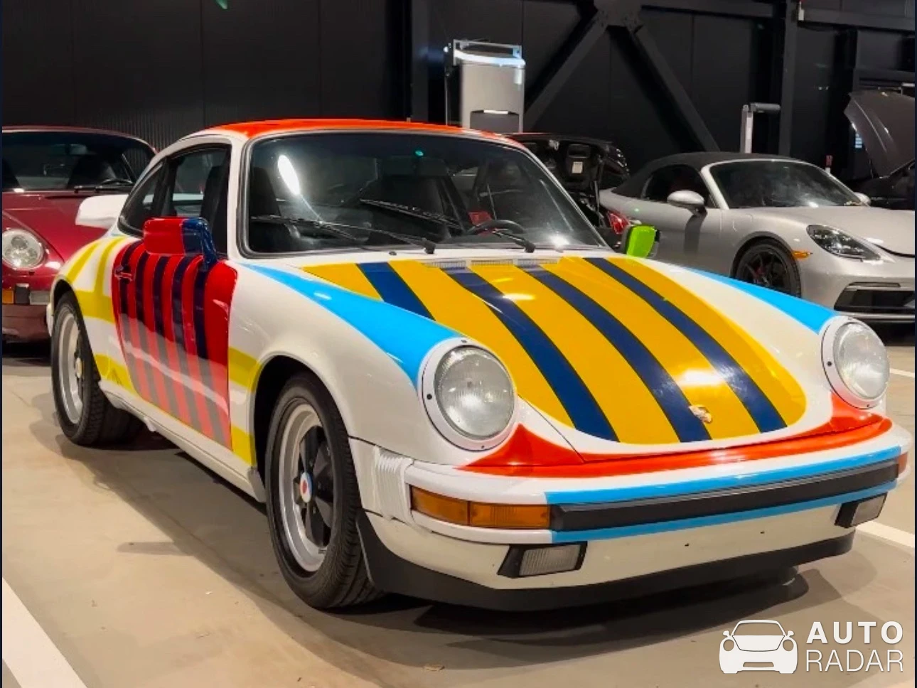 Porsche 911 Carrera Coupe G50 Art Car by Marcel Barbeau spotted in Québec