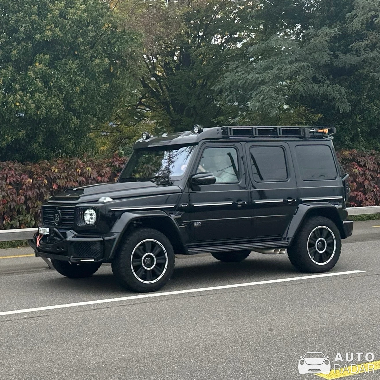 Mercedes-AMG Brabus G 800 Adventure W463 2018 spotted in Freienbach