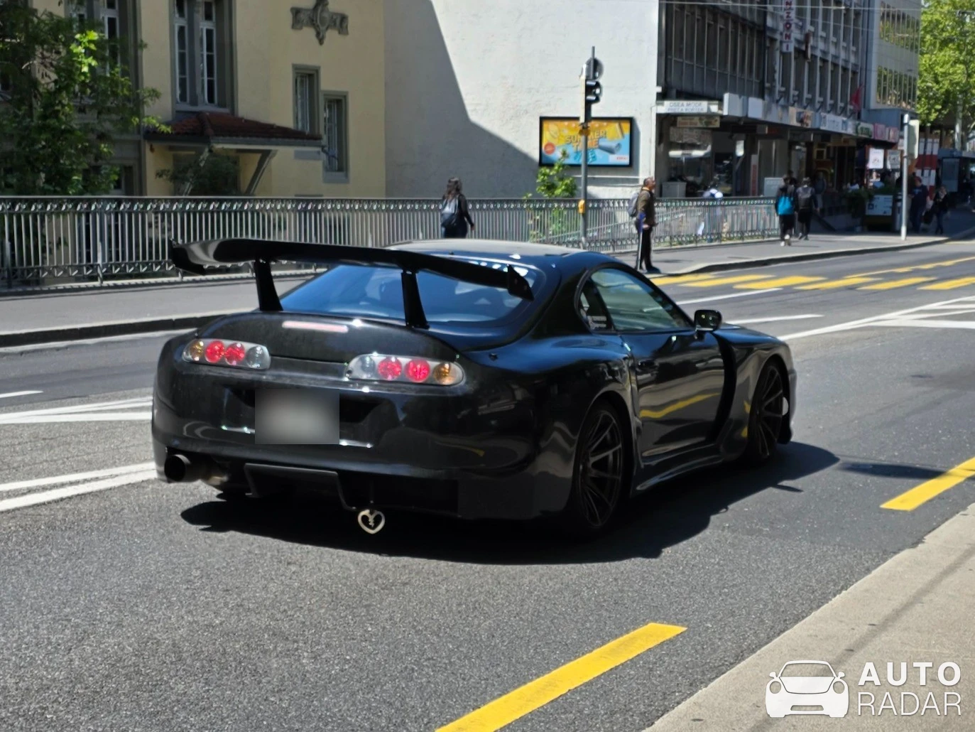 Toyota Supra A80 TRD spotted in Lausanne