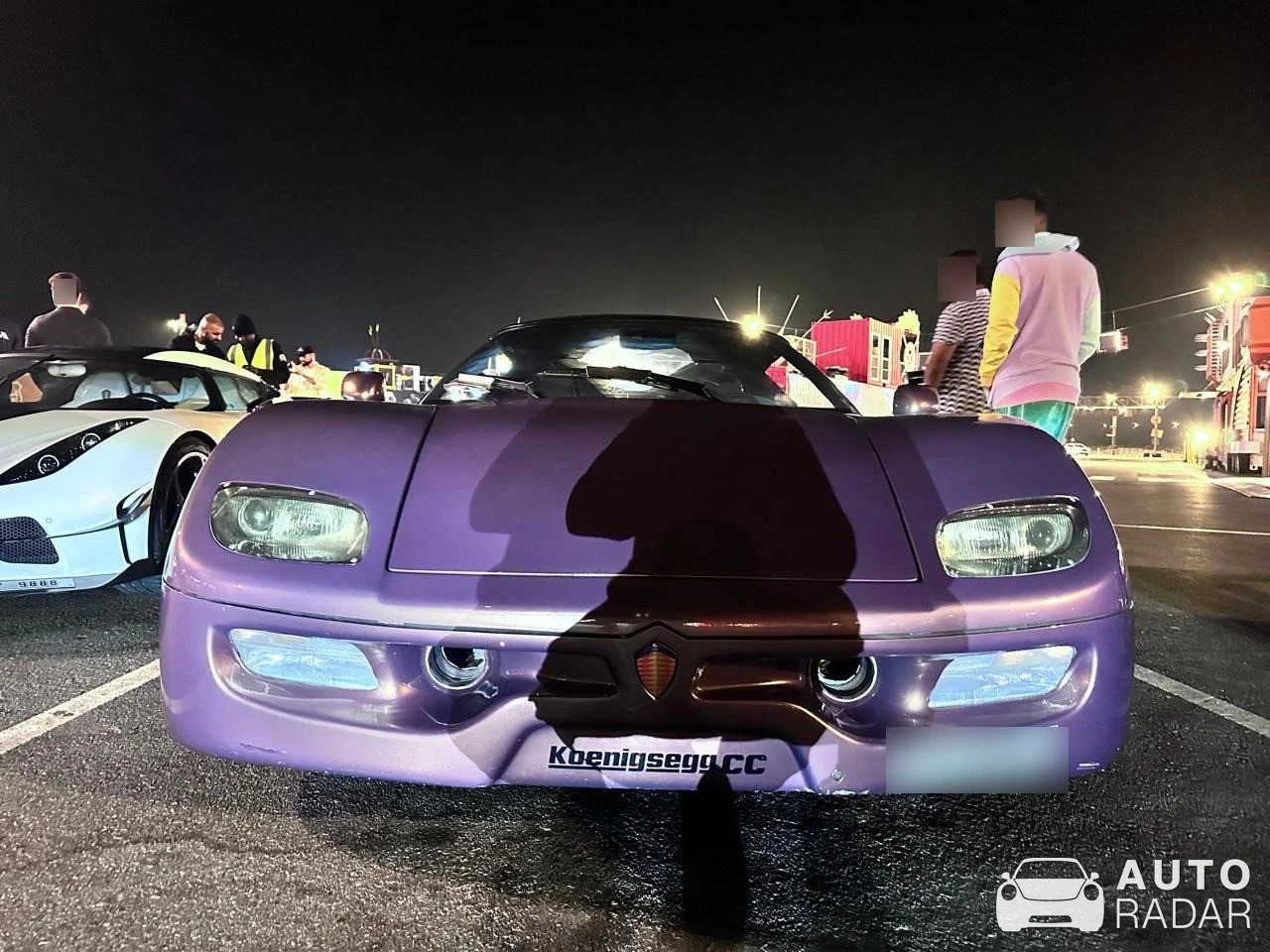 Koenigsegg CC Prototype spotted in Dubai, United Arab Emirates