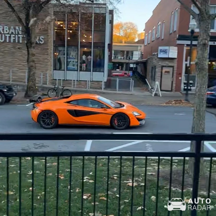 McLaren 570GT spotted in Boston, United States