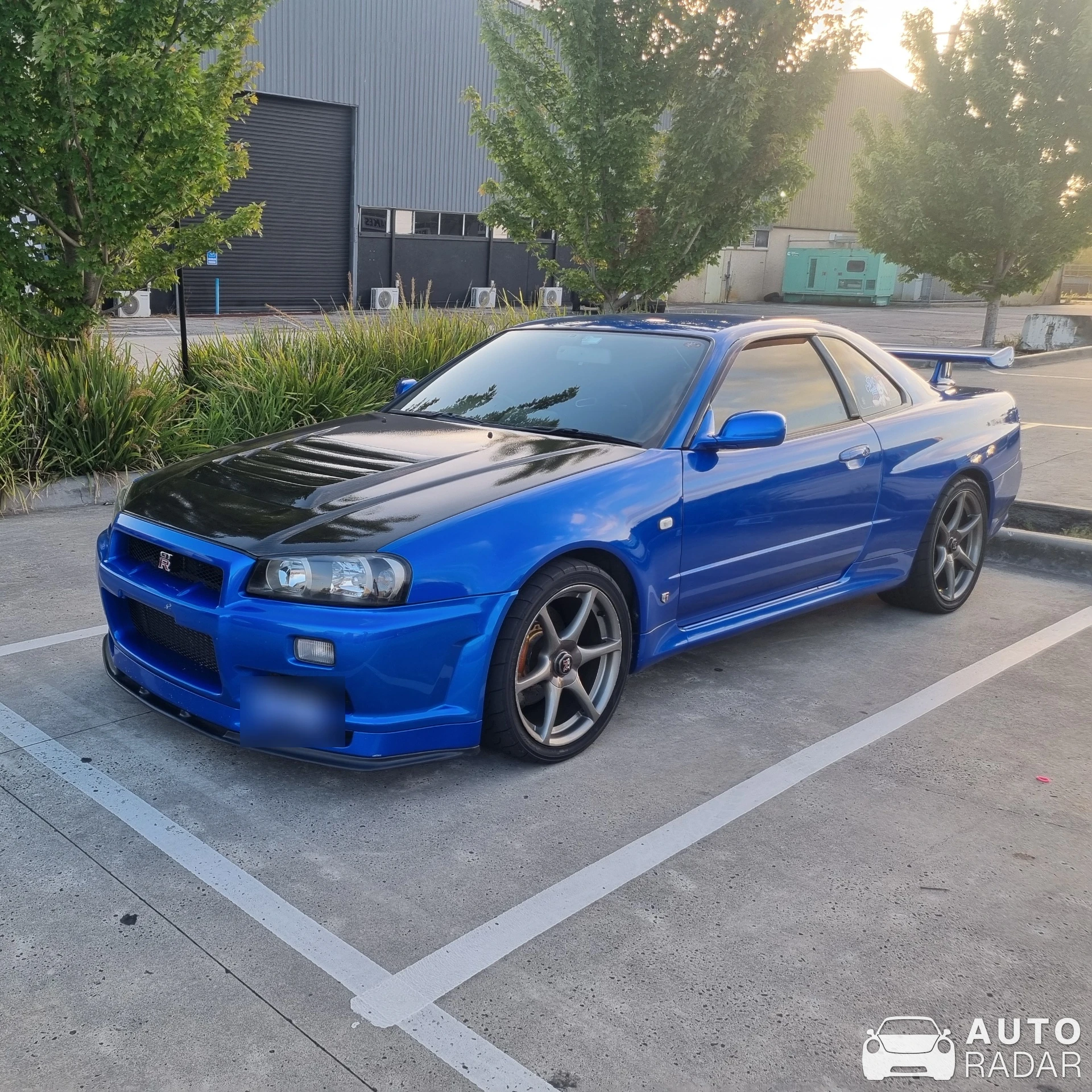 Nissan Skyline R34 GT-R spotted in Bayswater, Australia