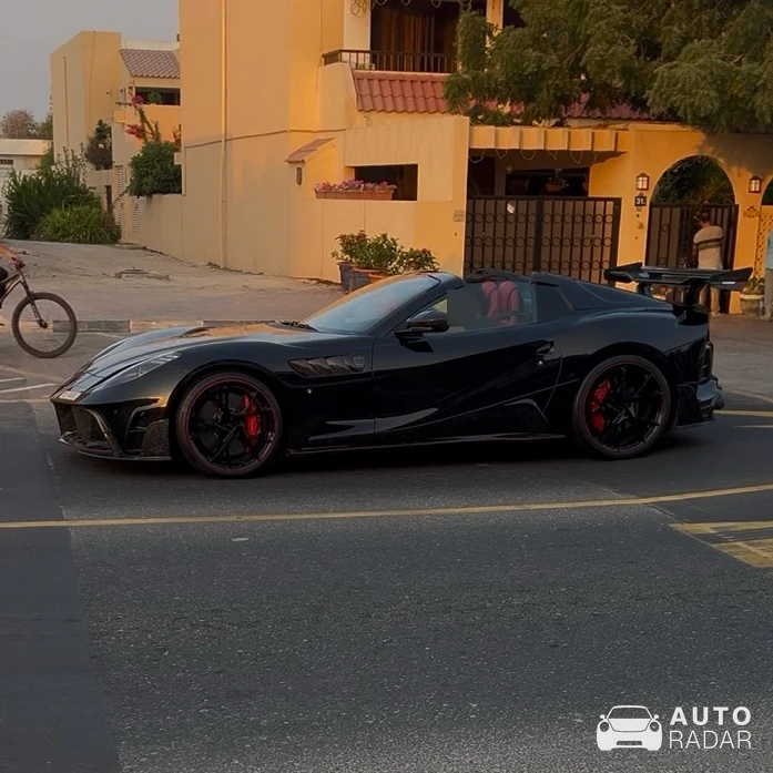 Ferrari 812 GTS Mansory Stallone spotted in دبي
