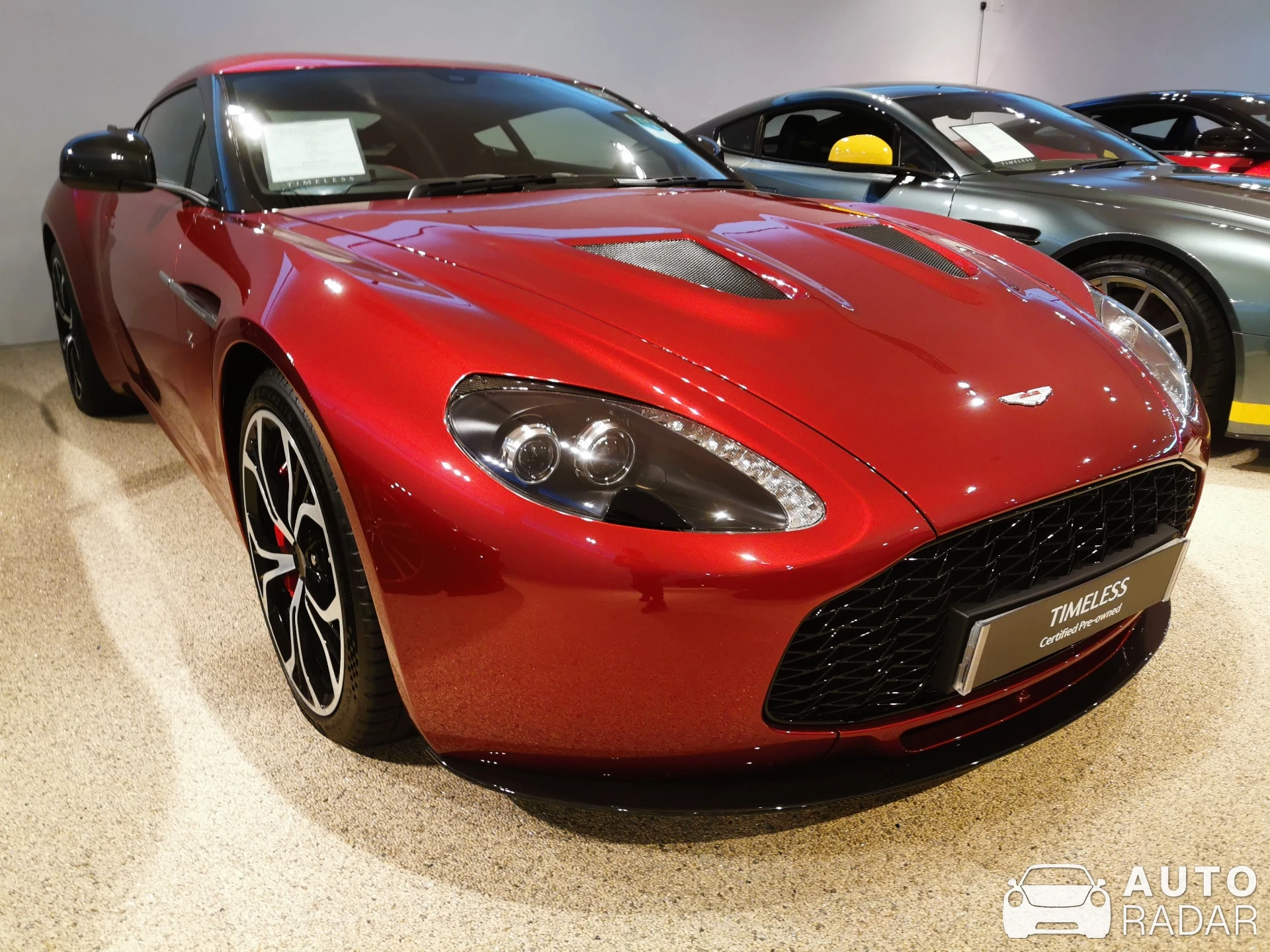 Aston Martin V12 Zagato spotted in Patchway