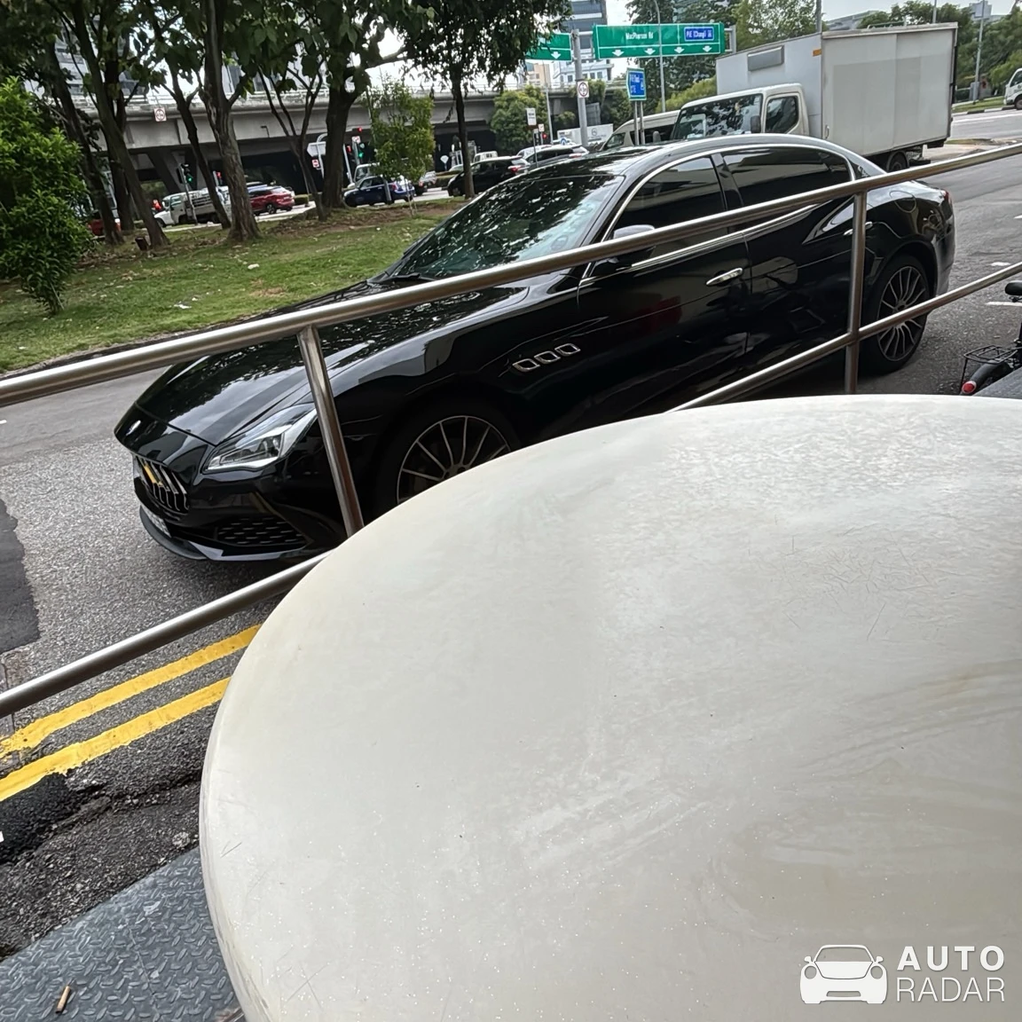 Maserati Quattroporte spotted in Singapore, Singapore