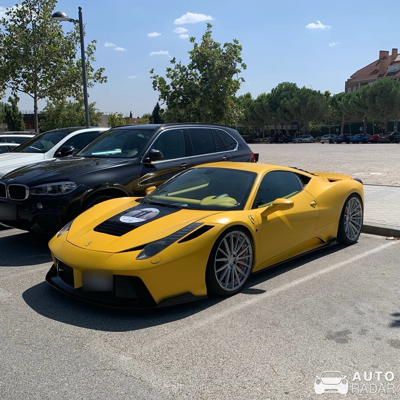 Ferrari 458 Italia Prior Design spotted in Boadilla del Monte
