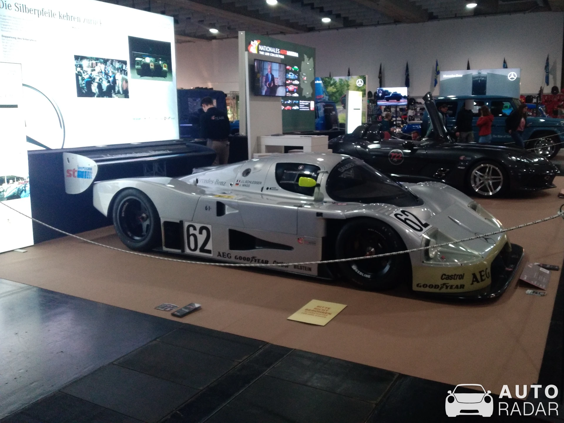 Sauber C9 spotted in Graz