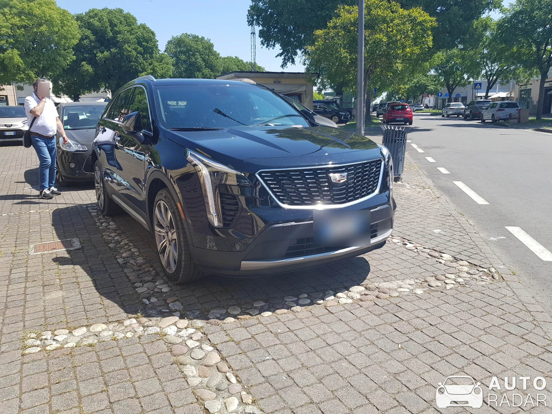 Cadillac XT4 spotted in Collecchio