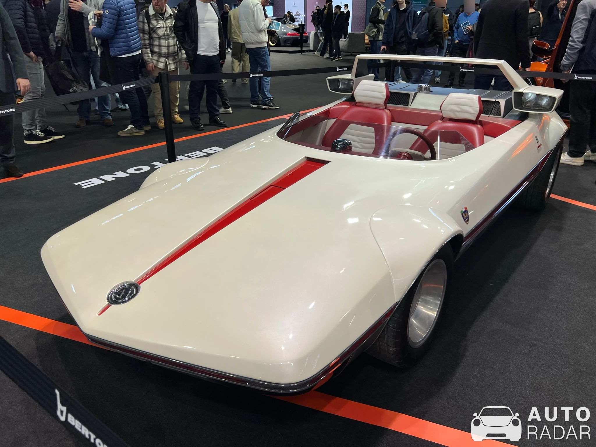 Bertone Barchetta Concept spotted in Vanves