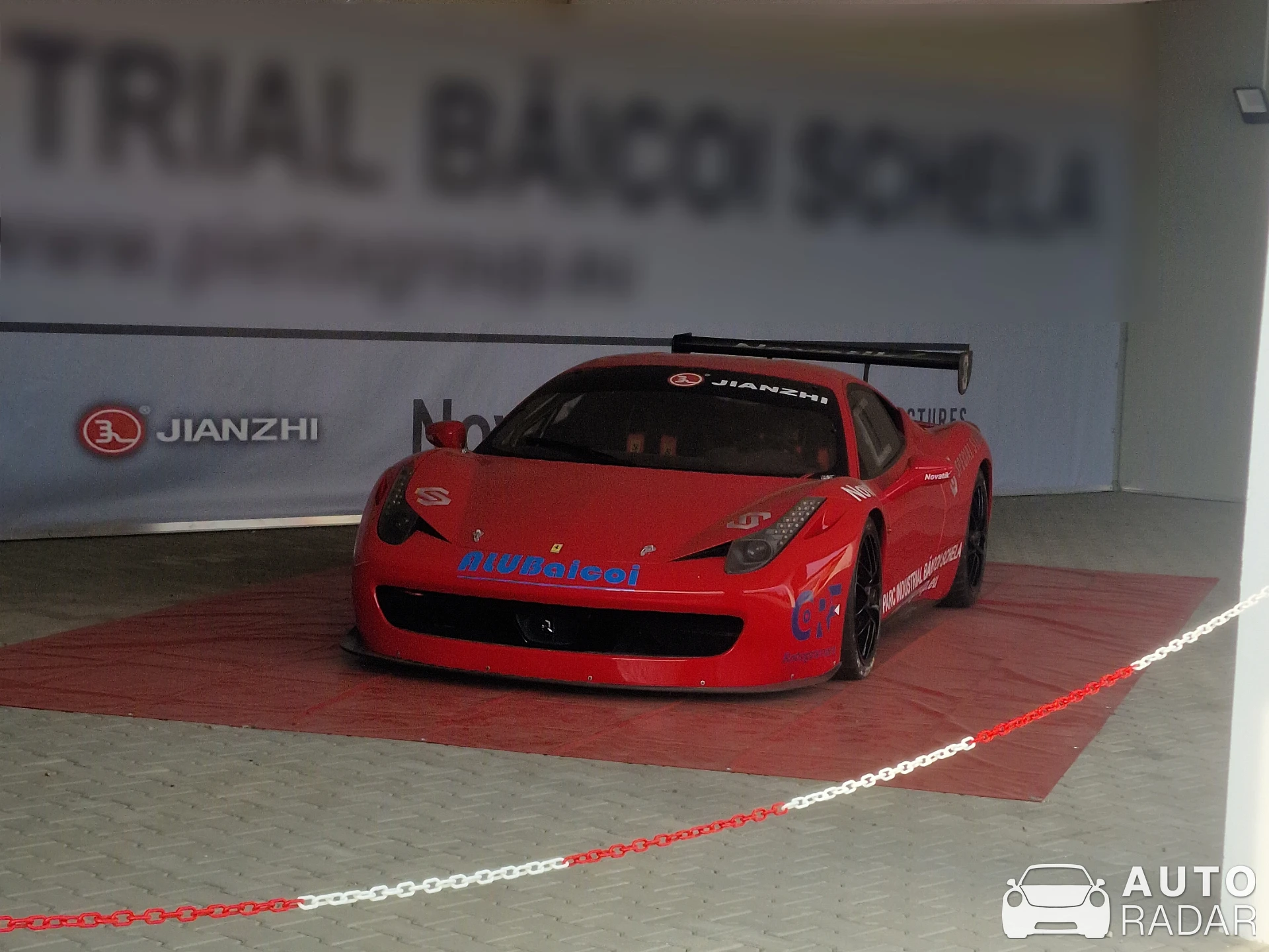 Ferrari 458 Italia GT3 spotted in Băicoi, România