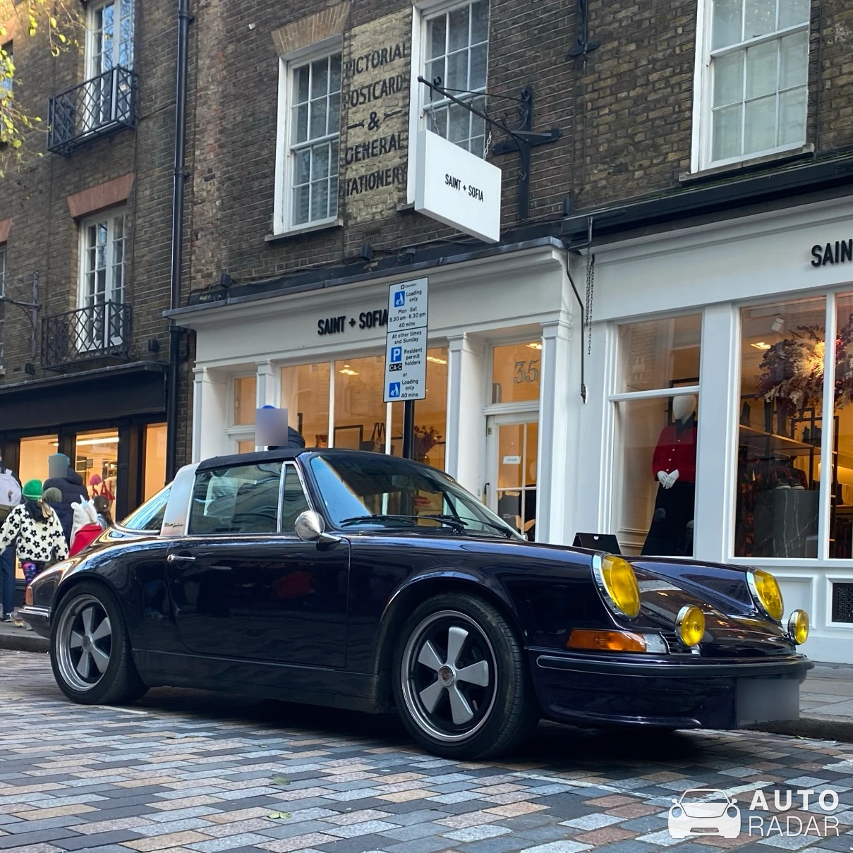 Porsche 911 Targa spotted in London, United Kingdom