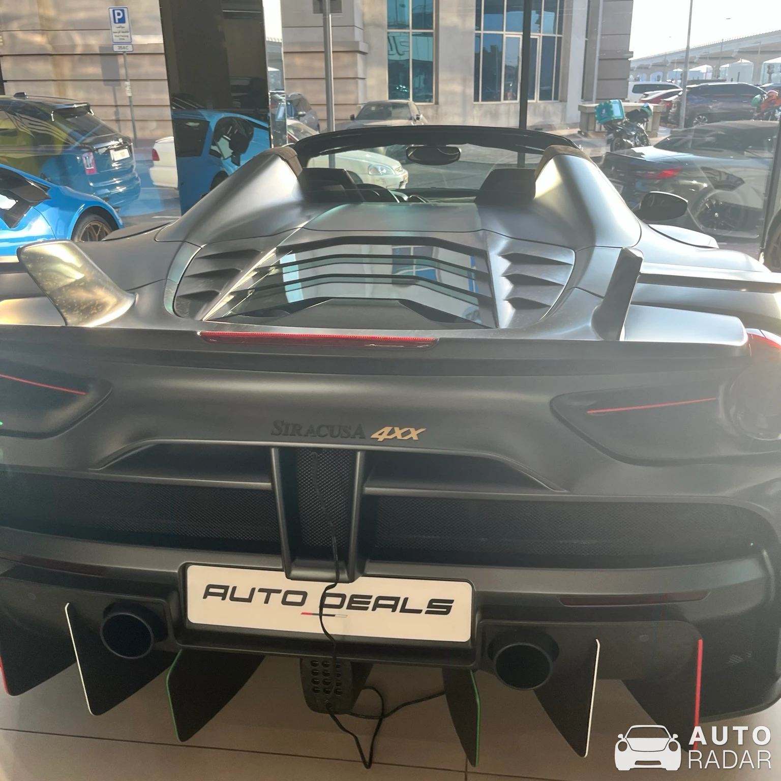 Ferrari 488 GTB Mansory Siracusa 4XX spotted in Dubai