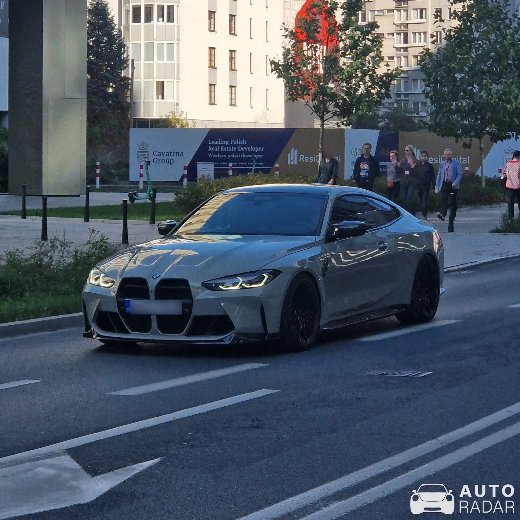 BMW M4 G82 Coupé Competition spotted in Warszawa, Polska