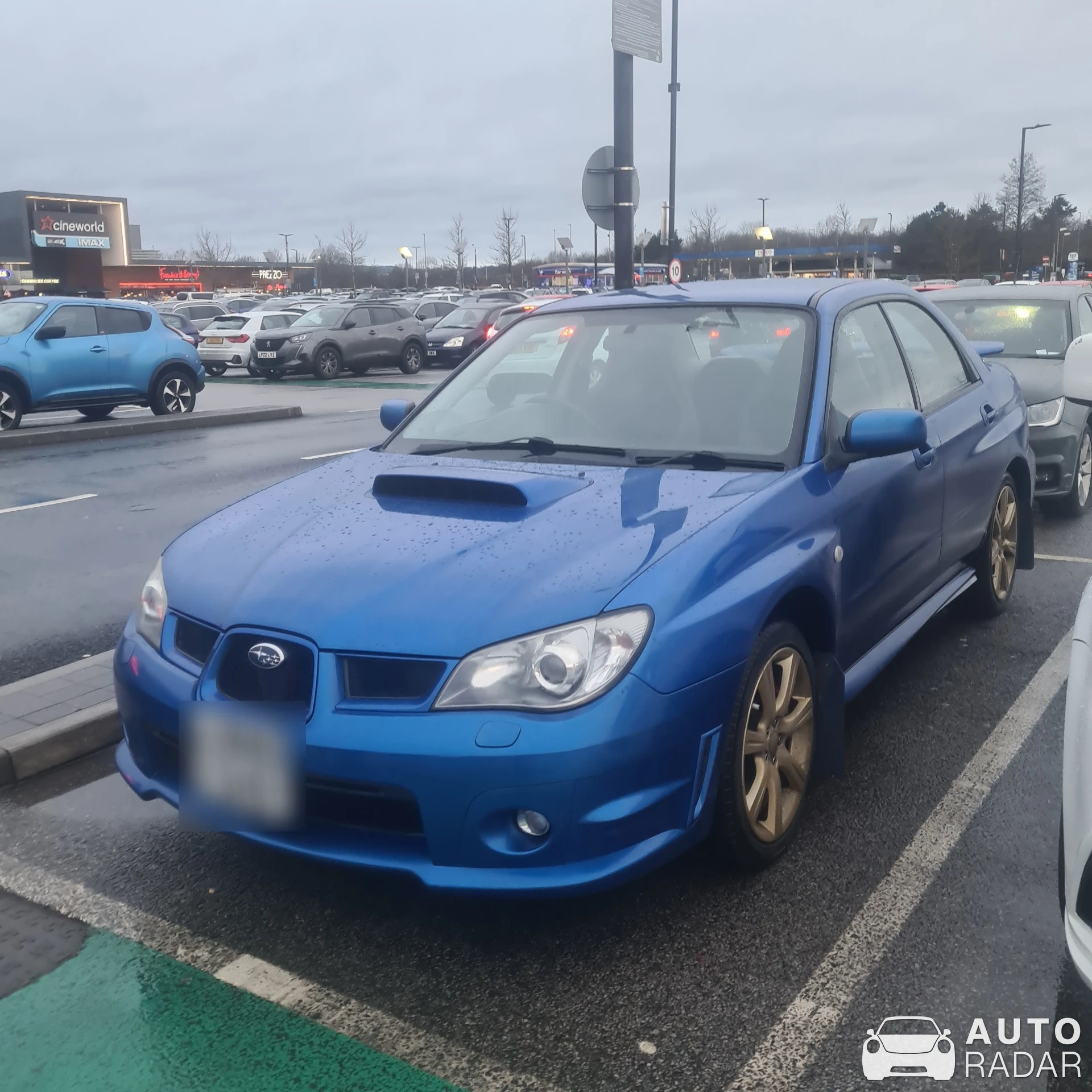 Subaru Impreza WRX spotted in Bretton, United Kingdom