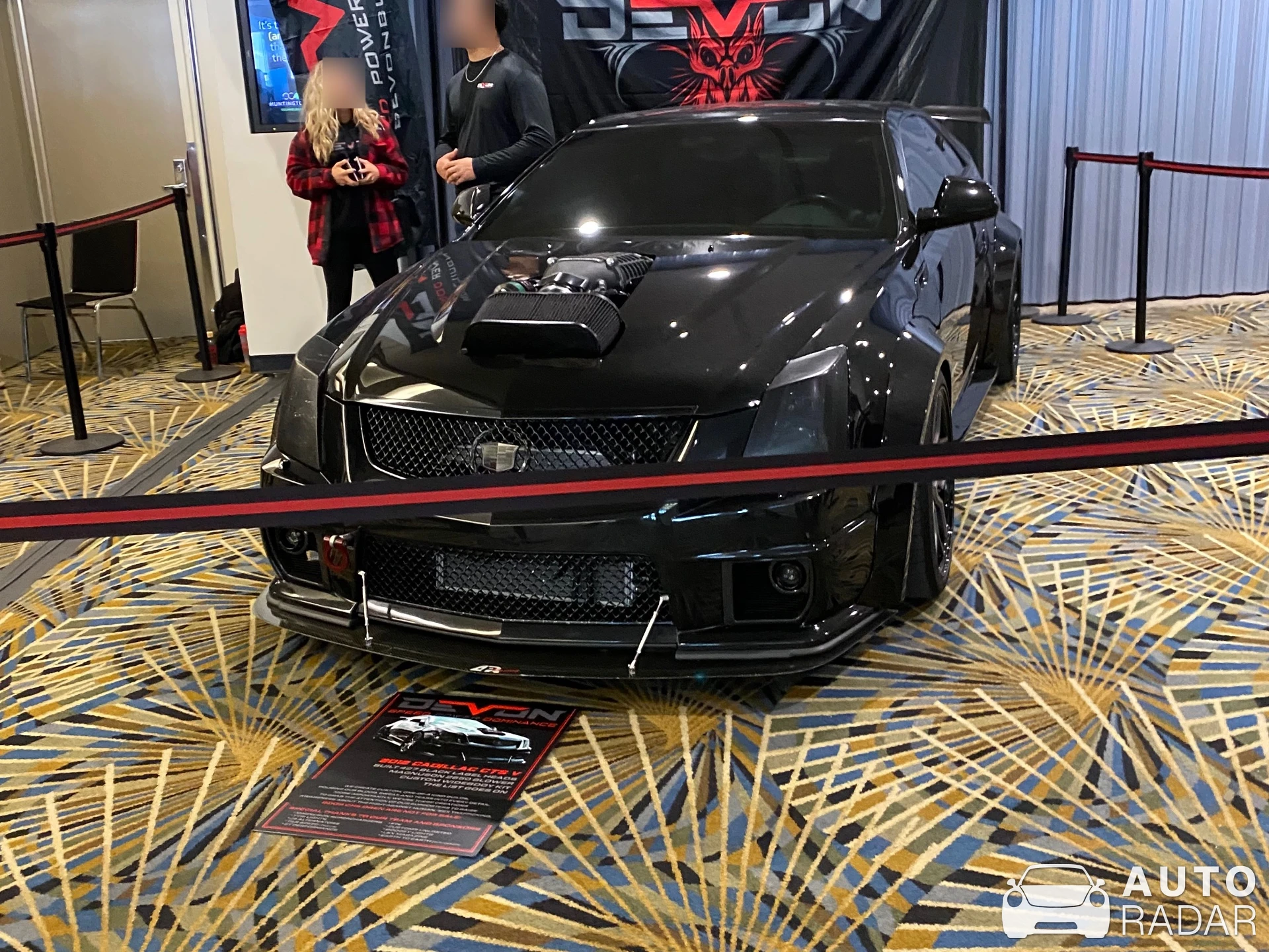 Cadillac CTS-V Coupé spotted in Detroit, United States