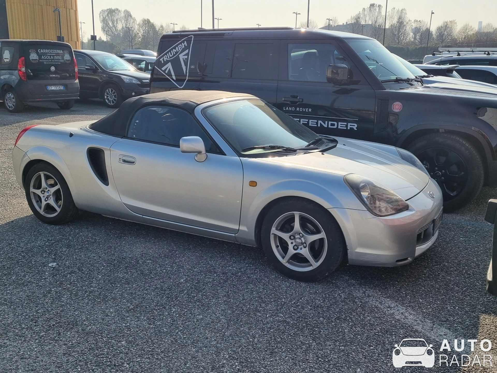 Toyota MR2 Spyder spotted in Rho, Italia