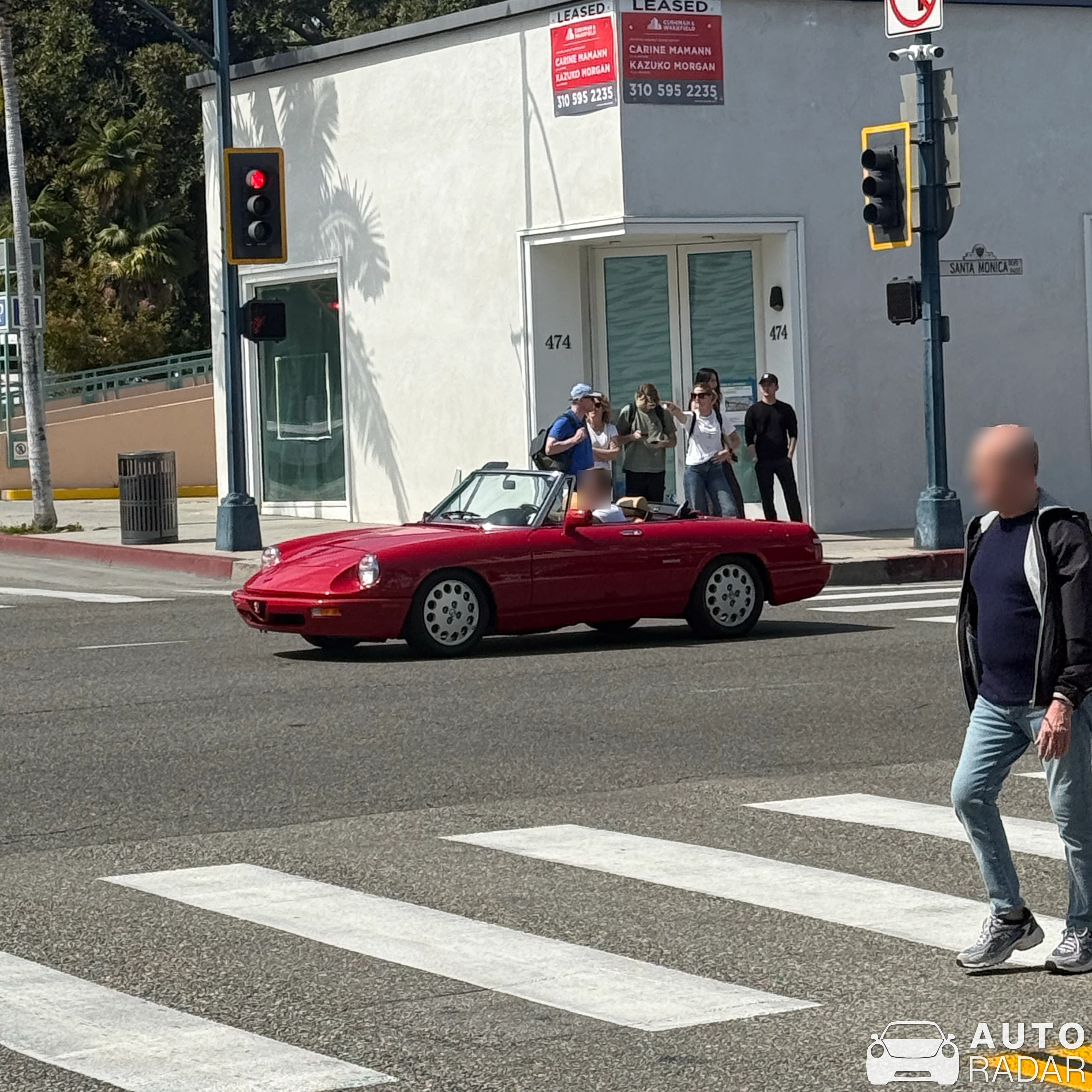 Alfa Romeo 2000 Spider spotted in Beverly Hills