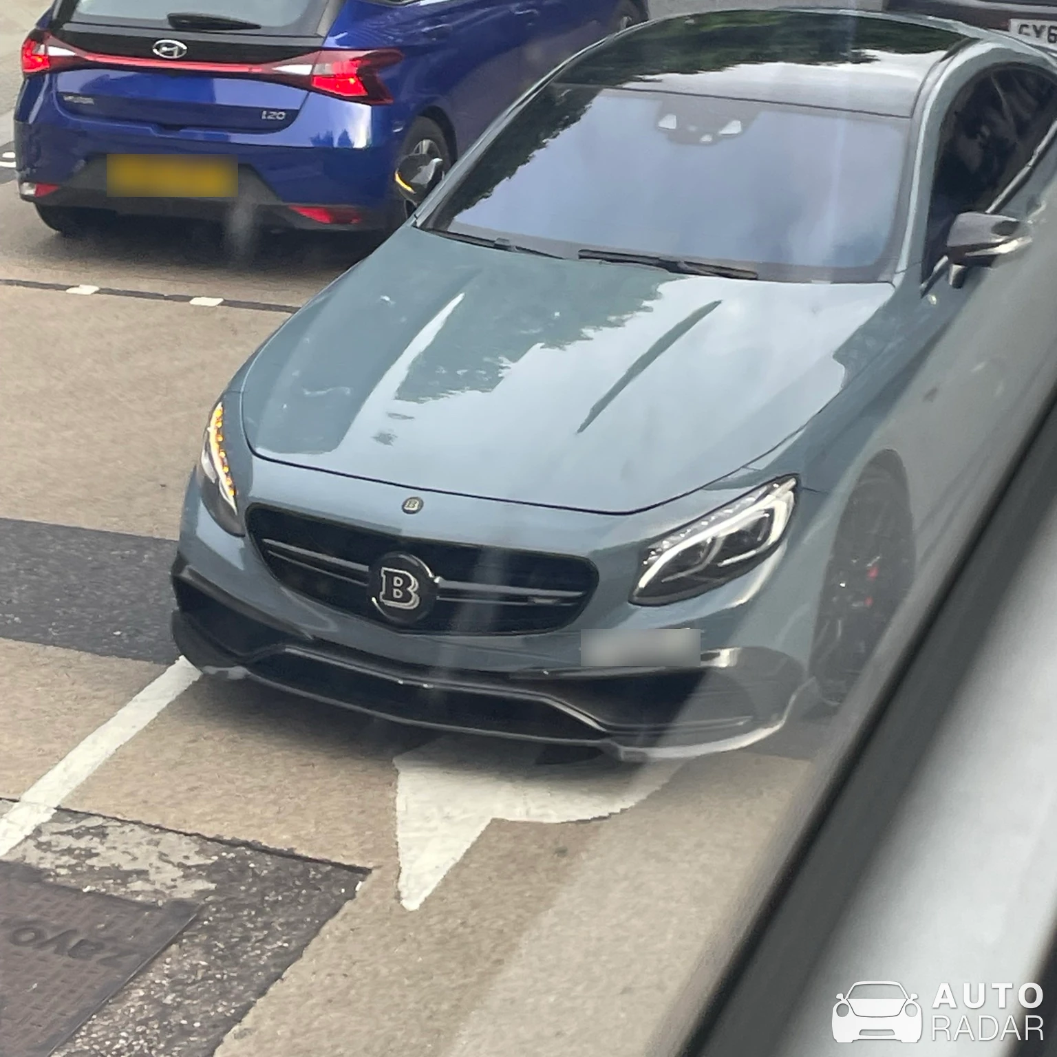 Mercedes-AMG Brabus S 850 6.0 Biturbo Coupé C217 spotted