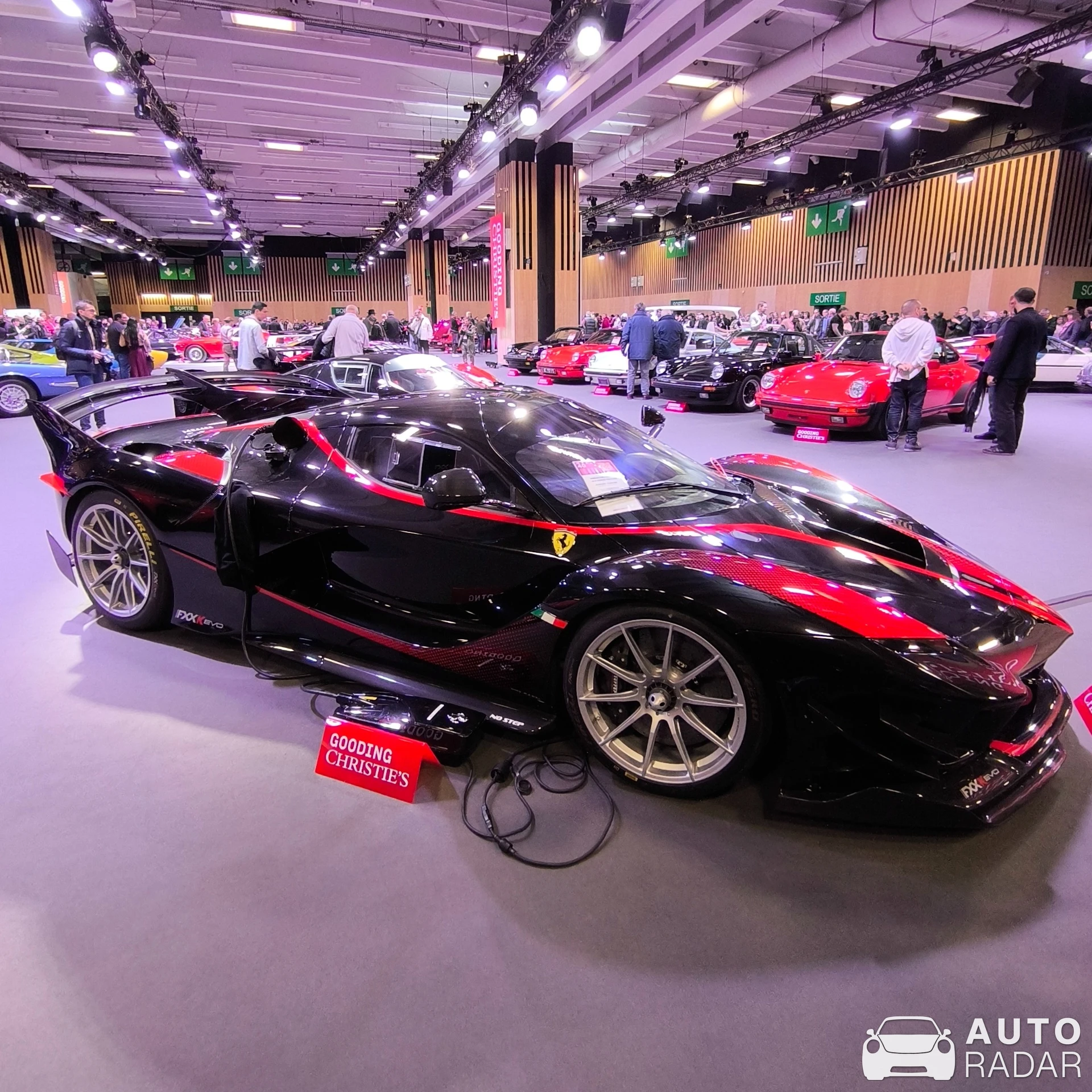 Ferrari FXX K Evo spotted in Vanves, France